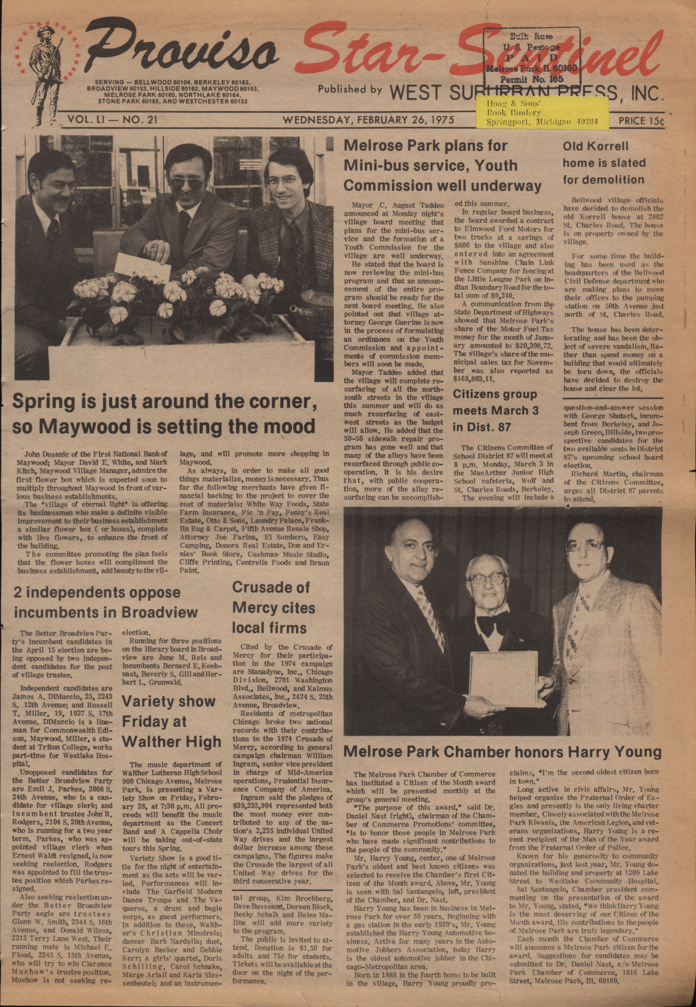 Proviso Star-Sentinel – 19750226