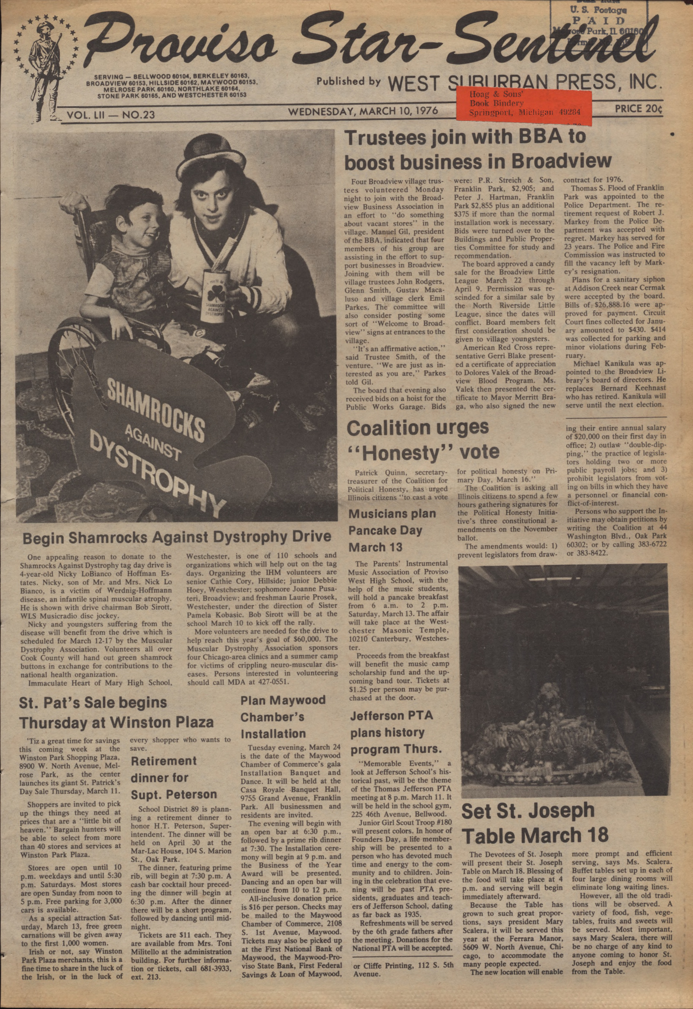 Proviso Star-Sentinel – 19760310