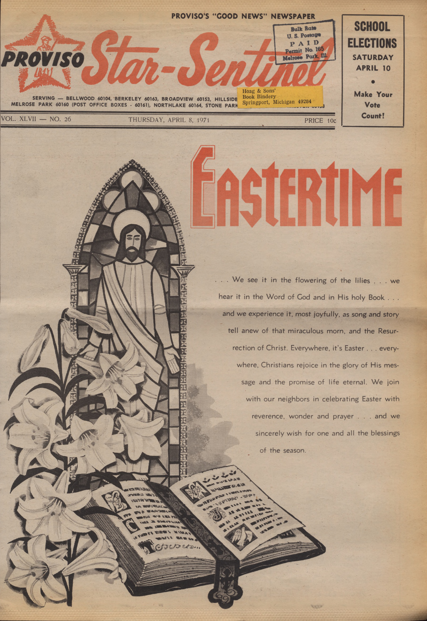 Proviso Star-Sentinel – 19710408