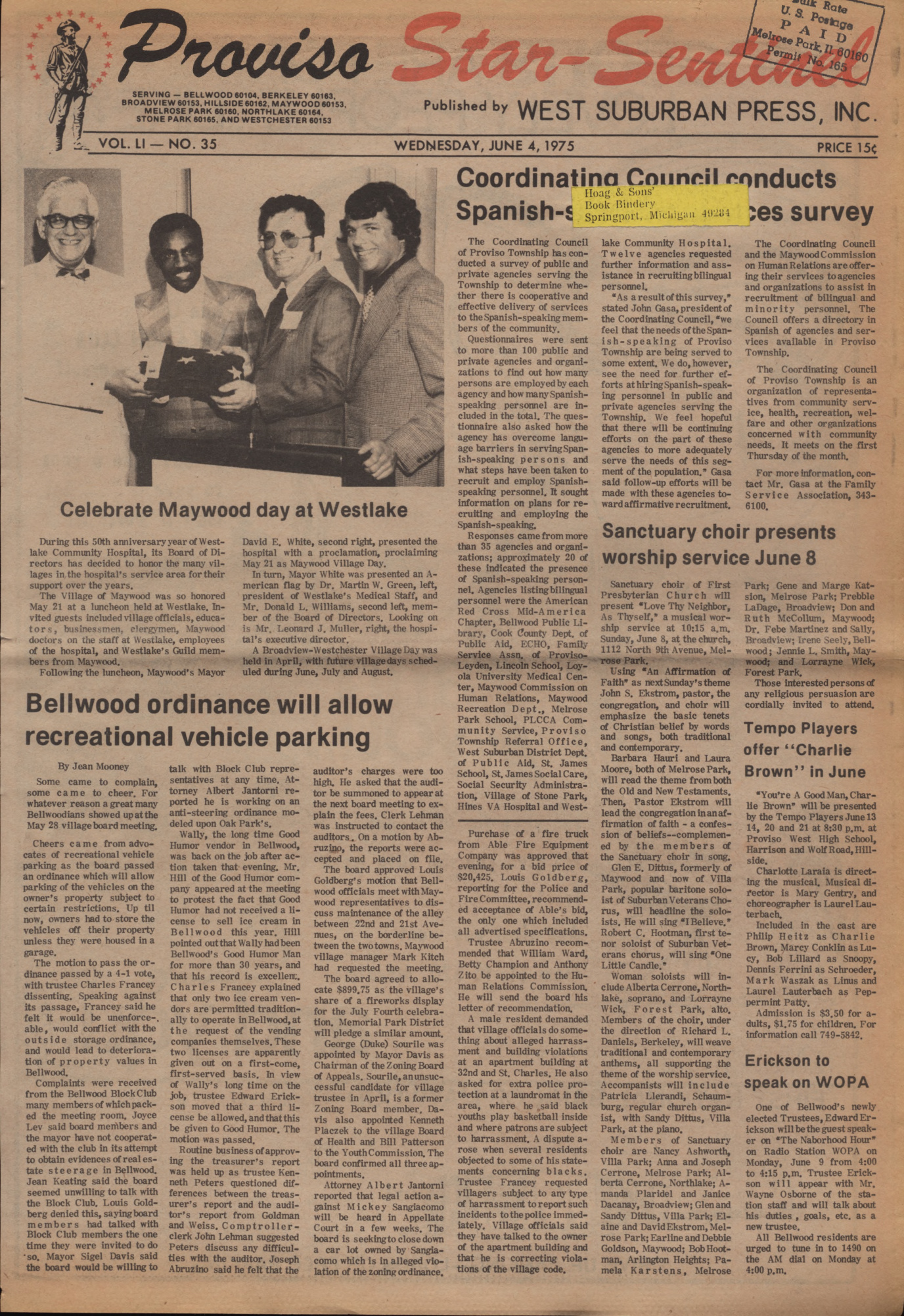Proviso Star-Sentinel – 19750604