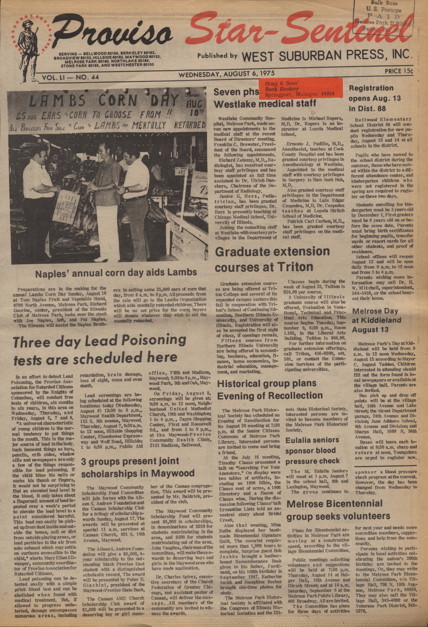 Proviso Star-Sentinel – 19750806