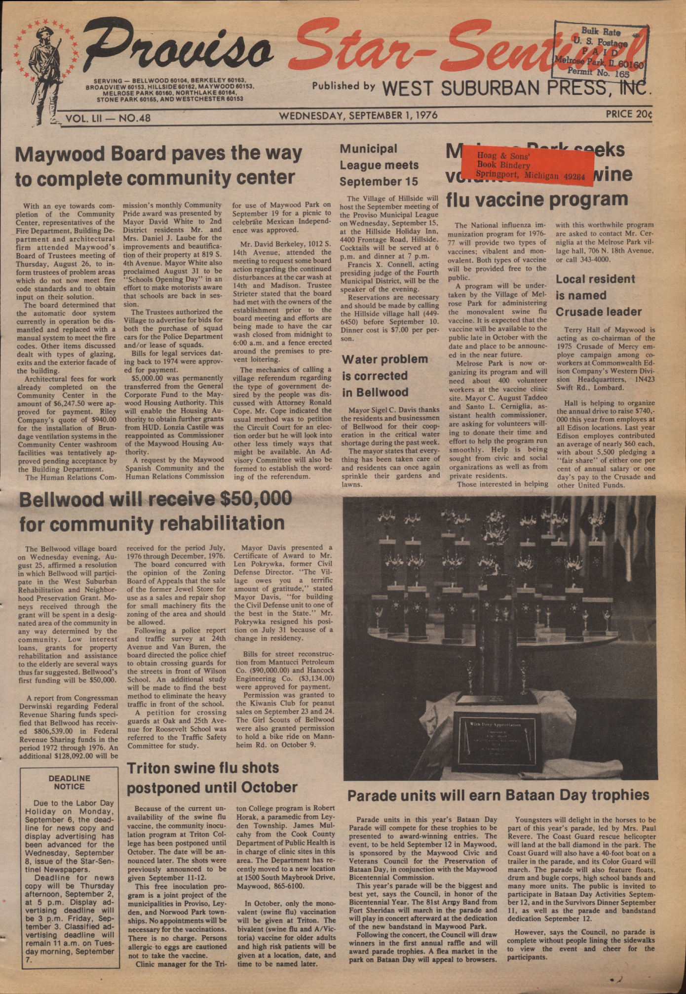 Proviso Star-Sentinel – 19760901