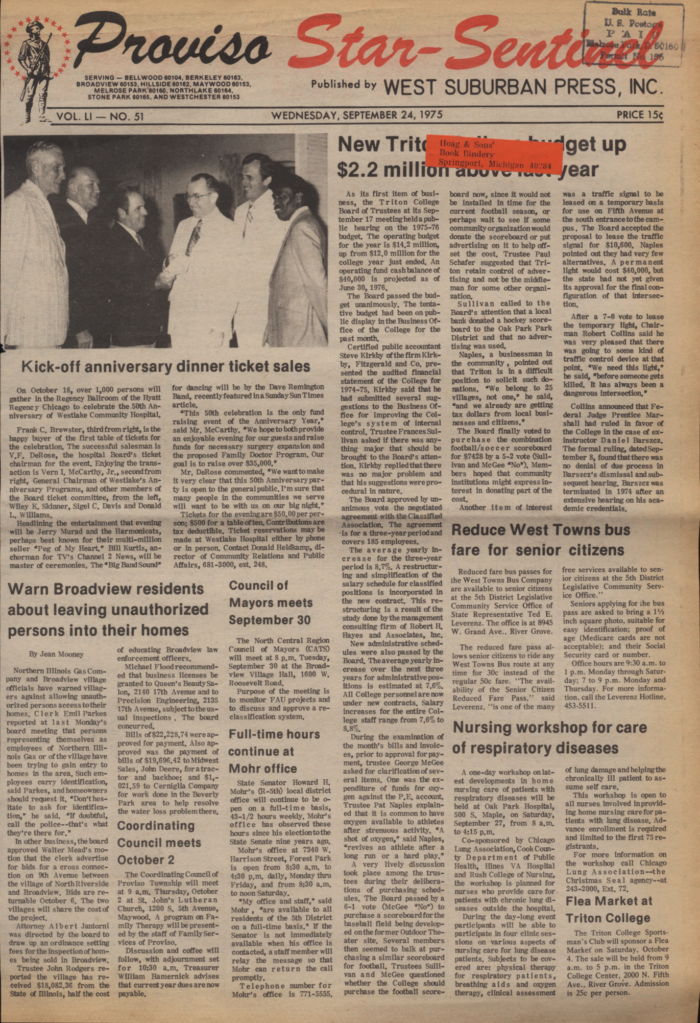 Proviso Star-Sentinel – 19750924