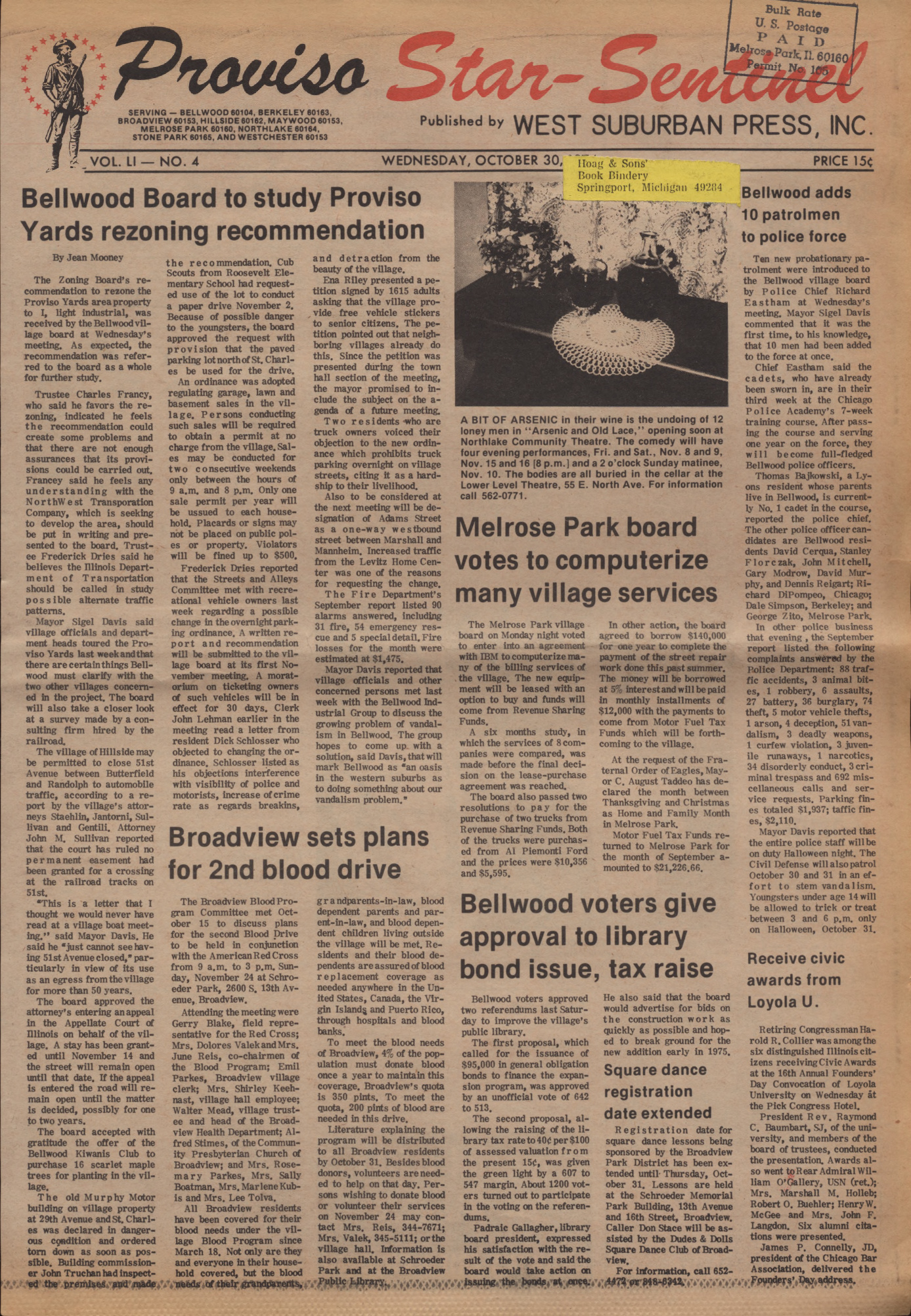 Proviso Star-Sentinel – 19741030