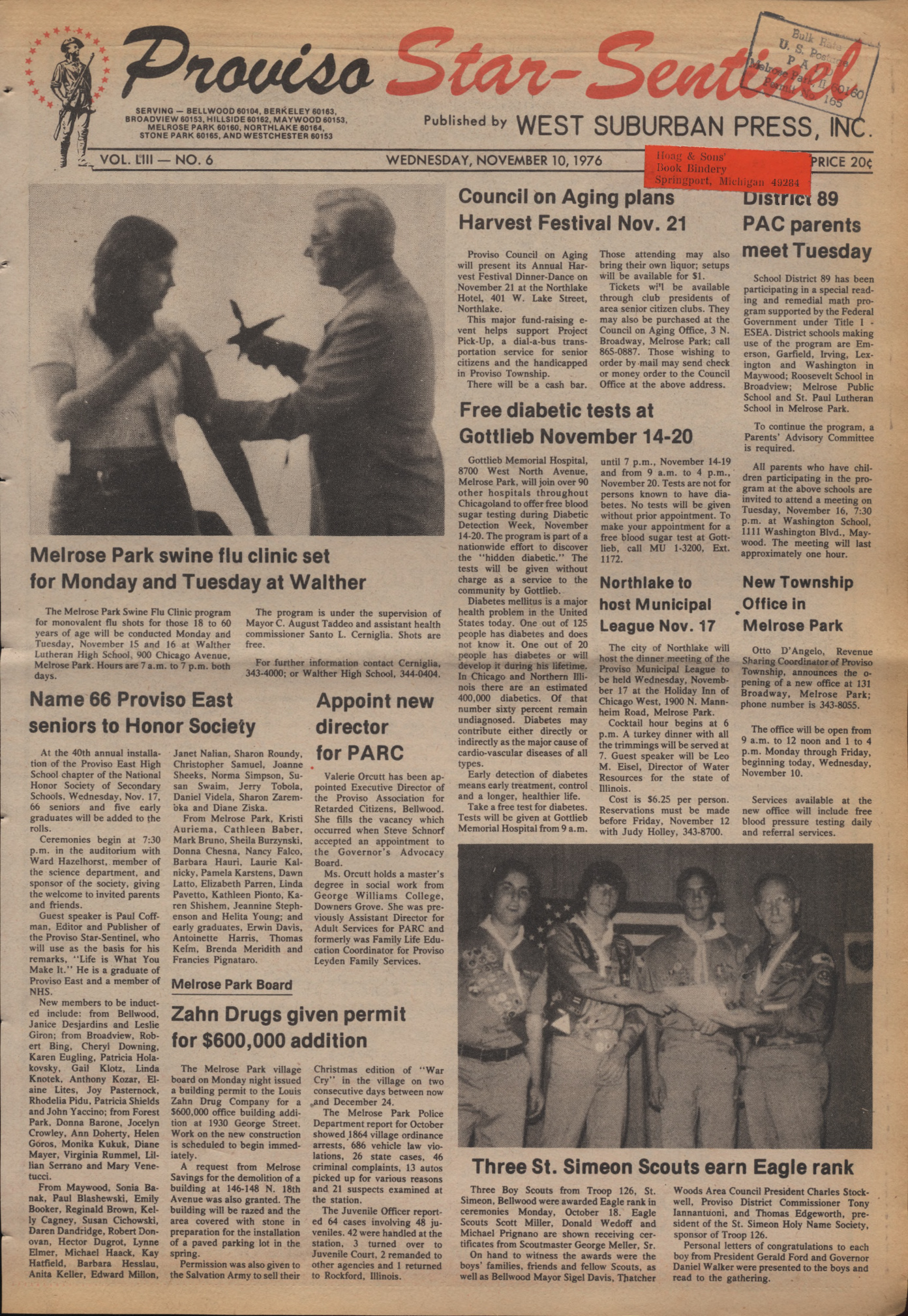 Proviso Star-Sentinel – 19761110