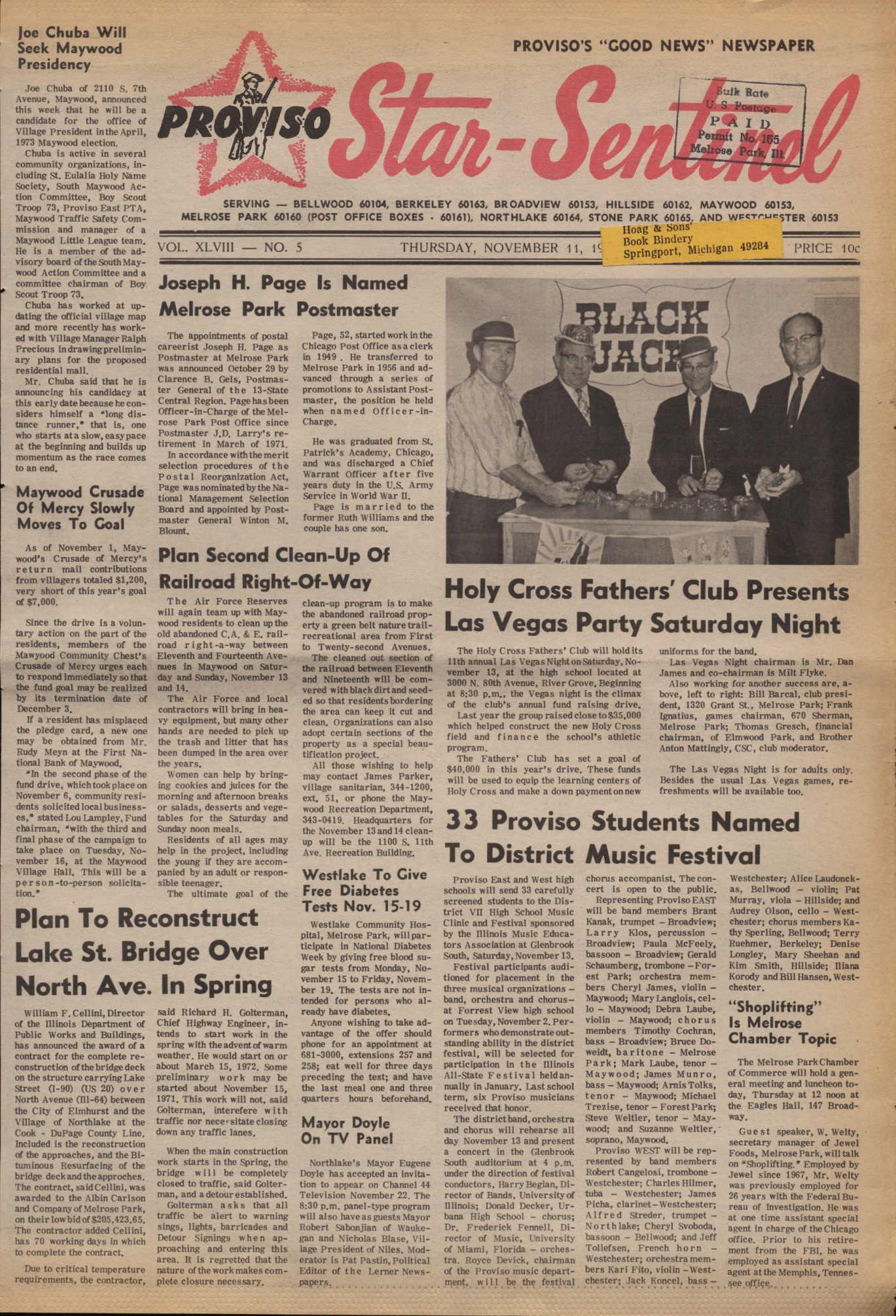 Proviso Star-Sentinel – 19711111