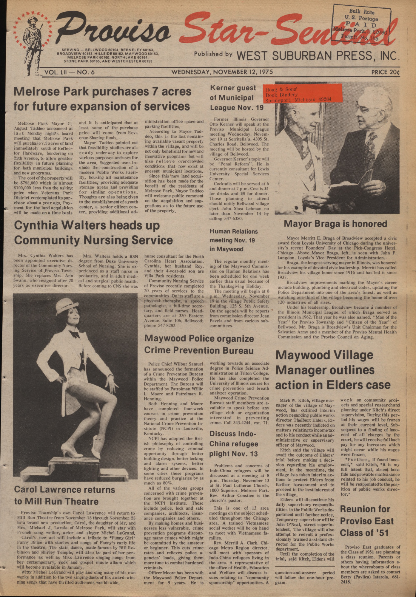 Proviso Star-Sentinel – 19751112