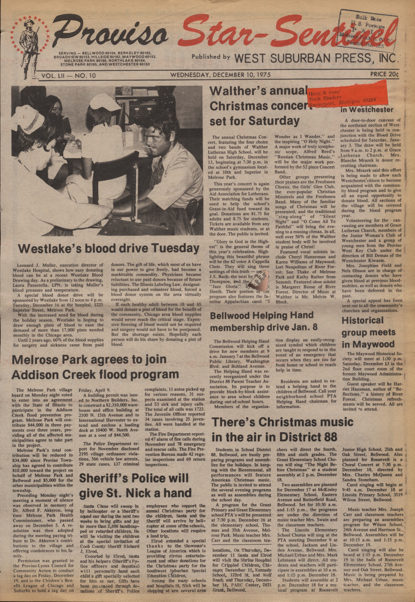 Proviso Star-Sentinel – 19751210