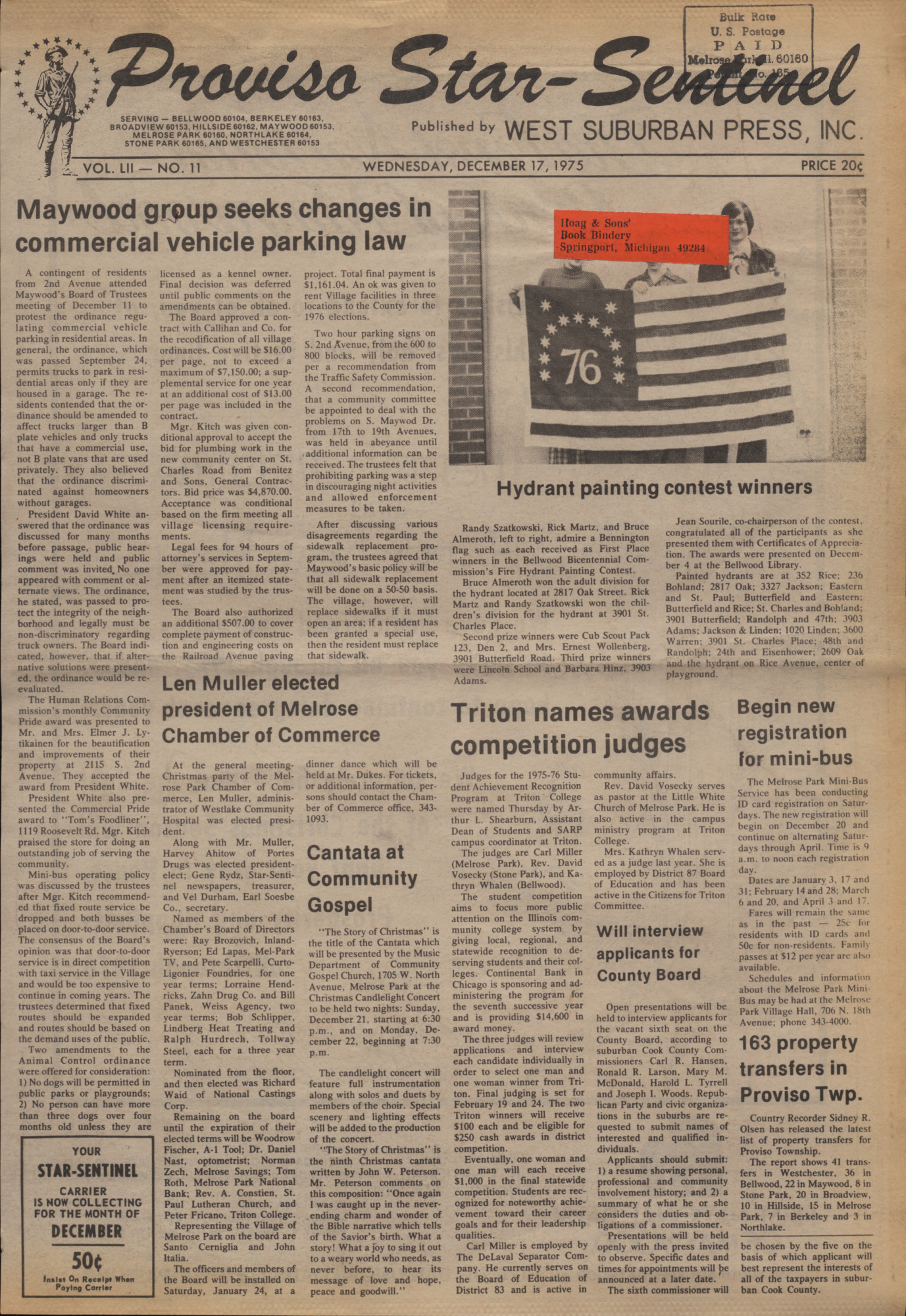 Proviso Star-Sentinel – 19751217