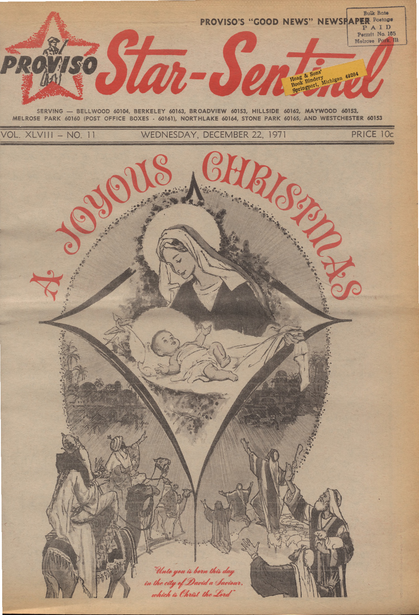 Proviso Star-Sentinel – 19711221