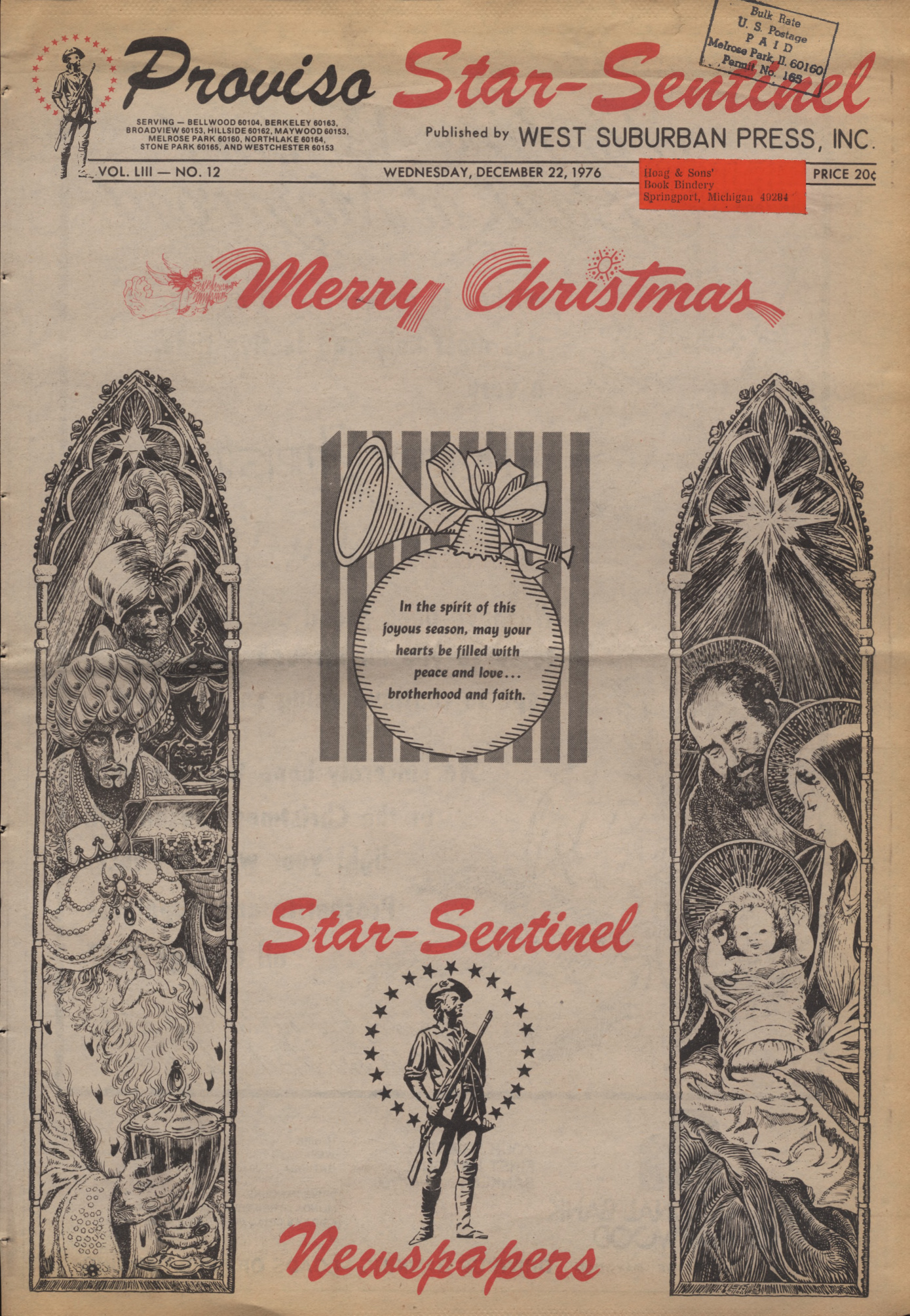 Proviso Star-Sentinel – 19761222