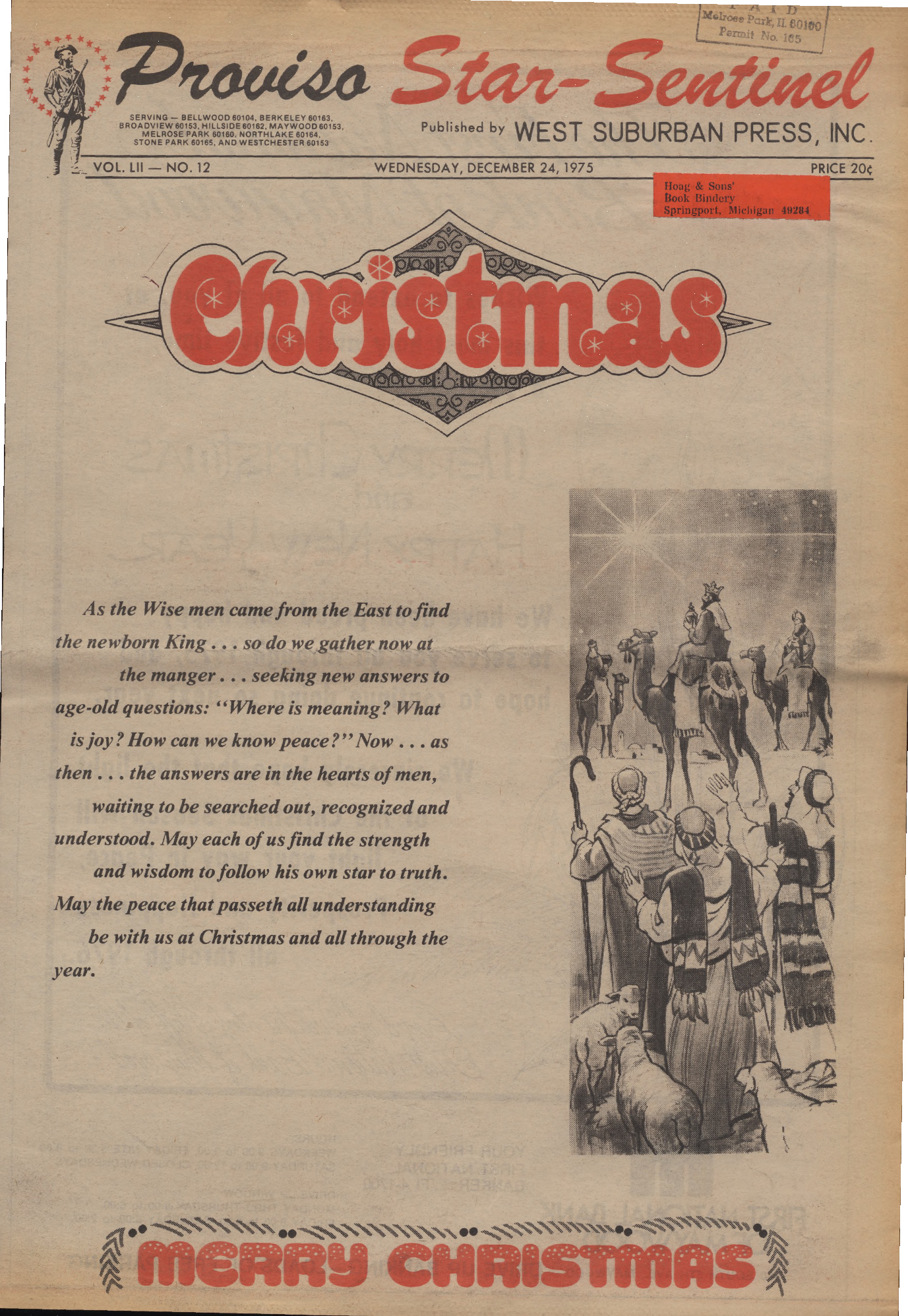 Proviso Star-Sentinel – 19751224