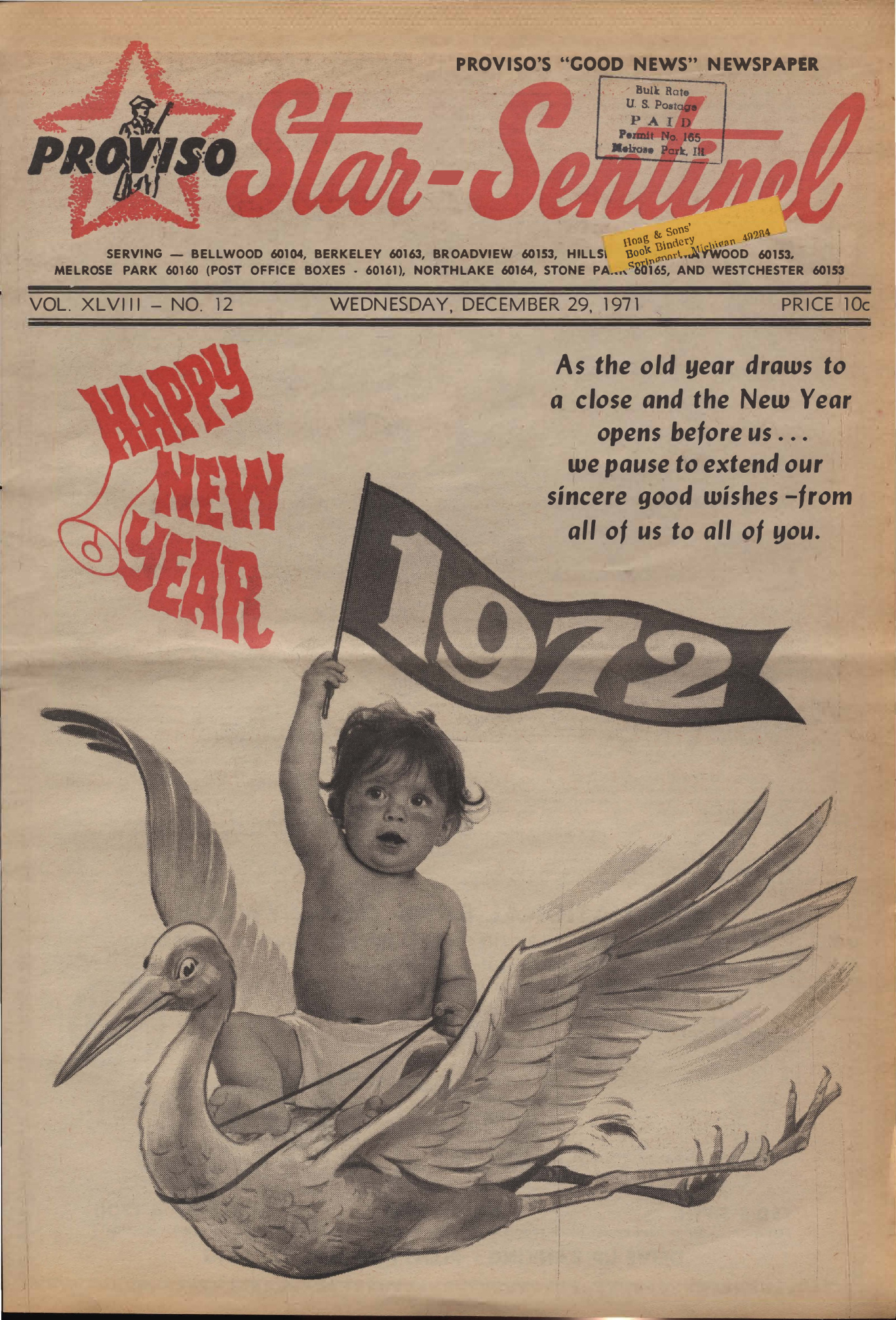 Proviso Star-Sentinel – 19711229