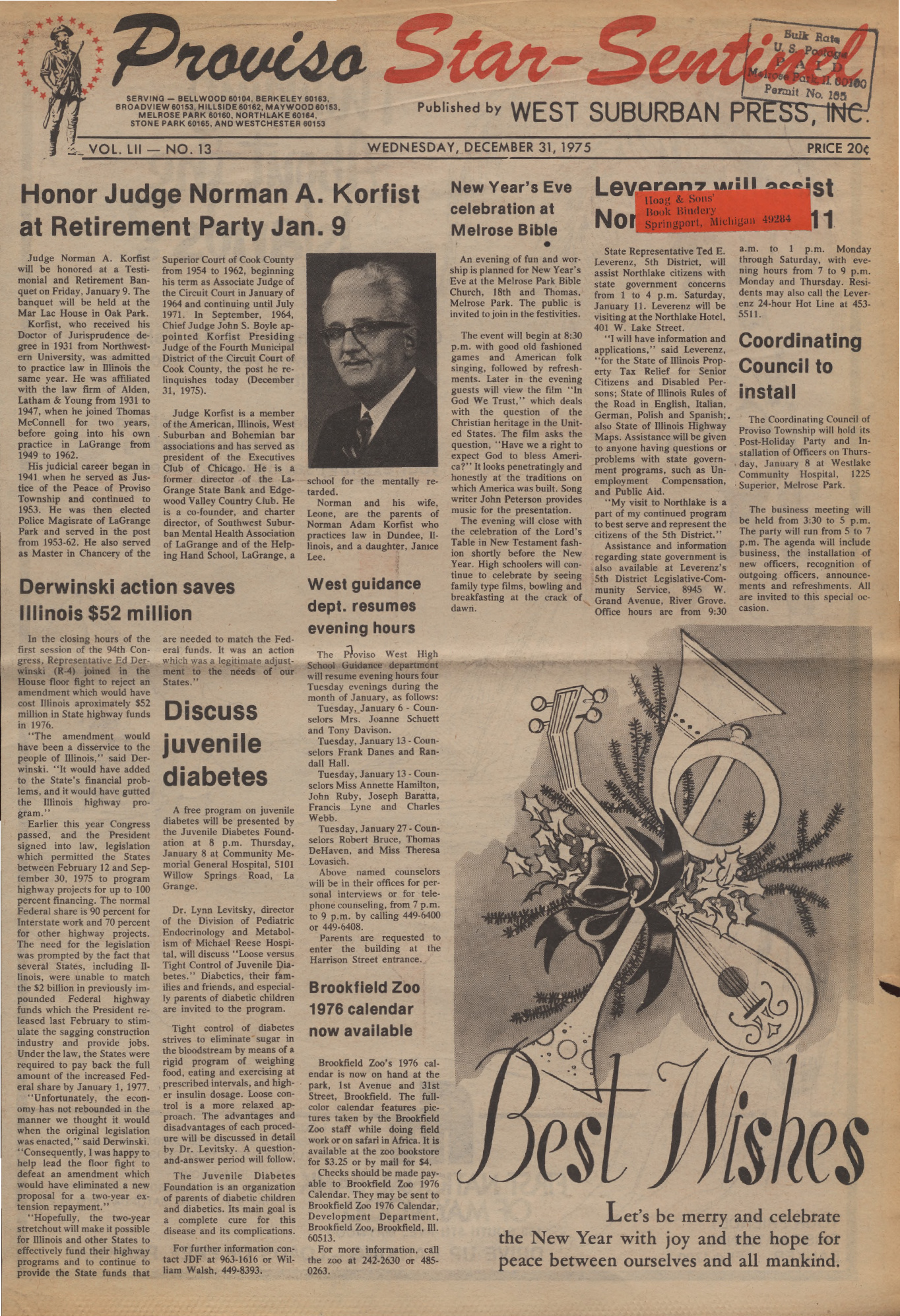 Proviso Star-Sentinel – 19751231