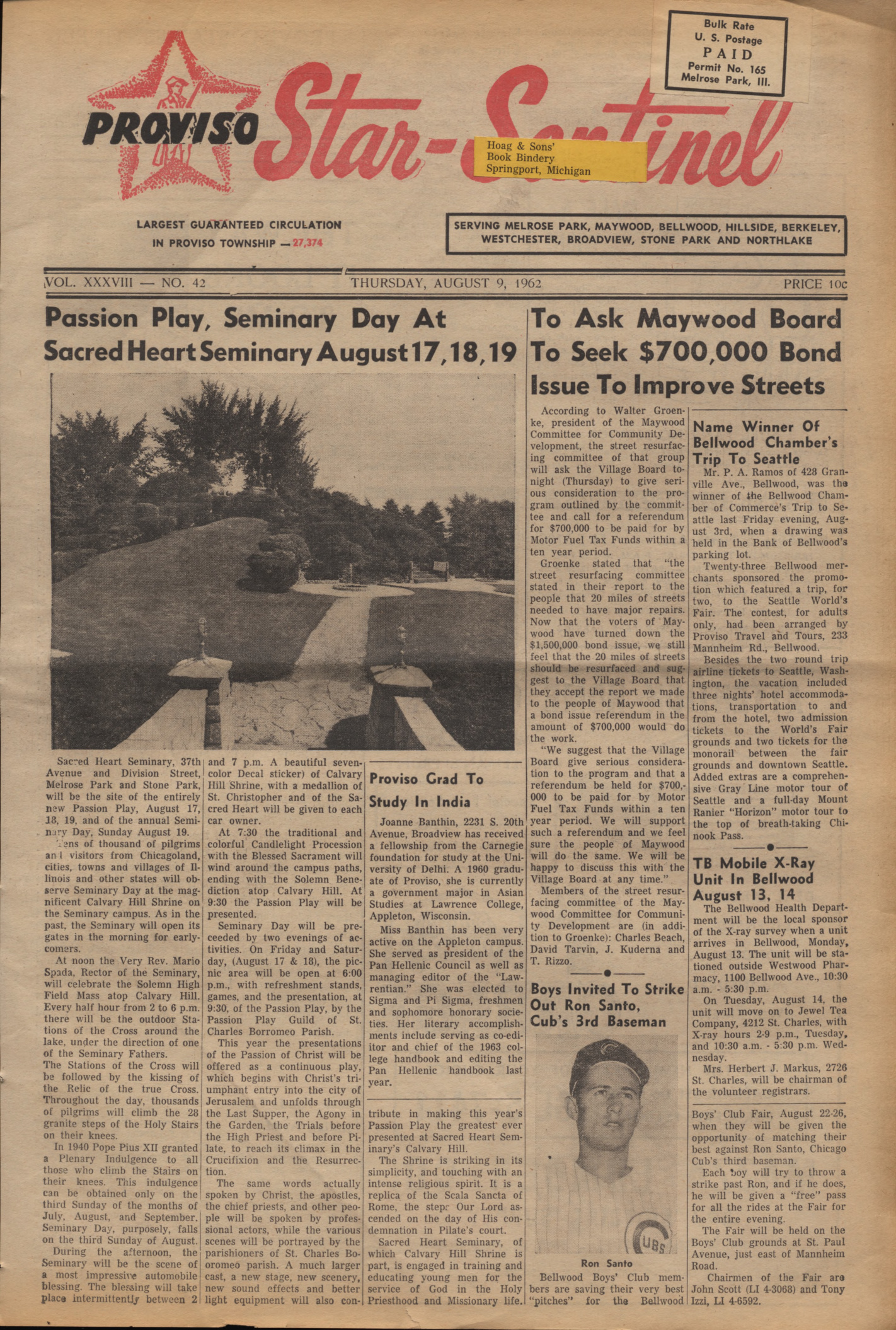 Proviso Star-Sentinel – 19620809