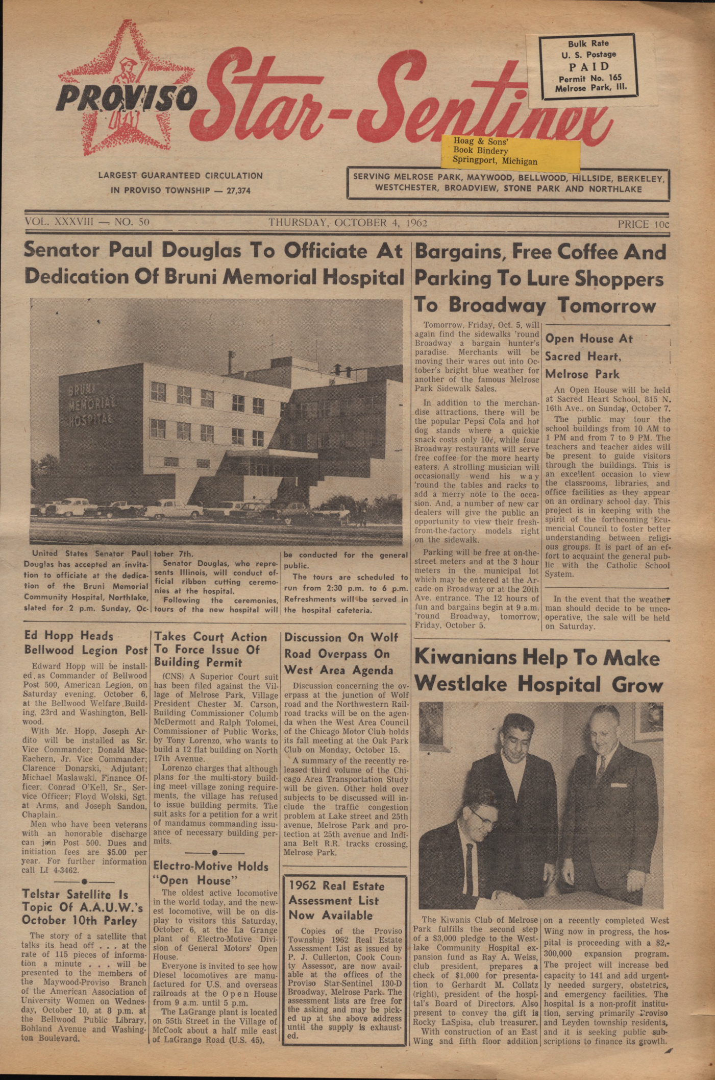 Proviso Star-Sentinel – 19621004