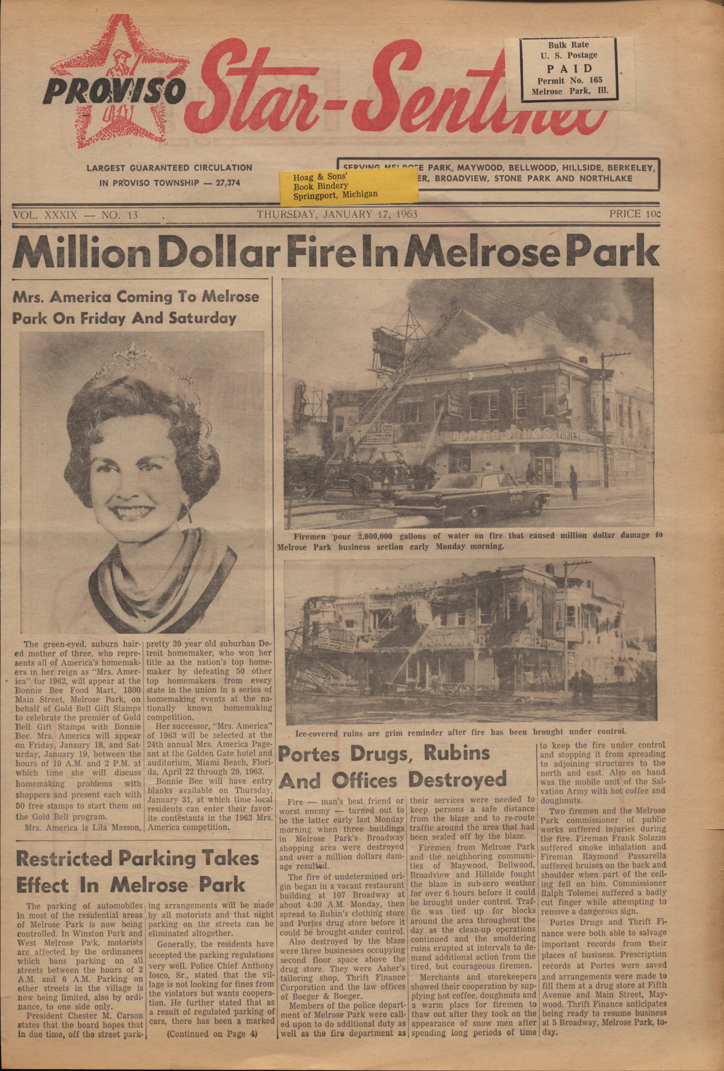 Proviso Star-Sentinel – 19630117