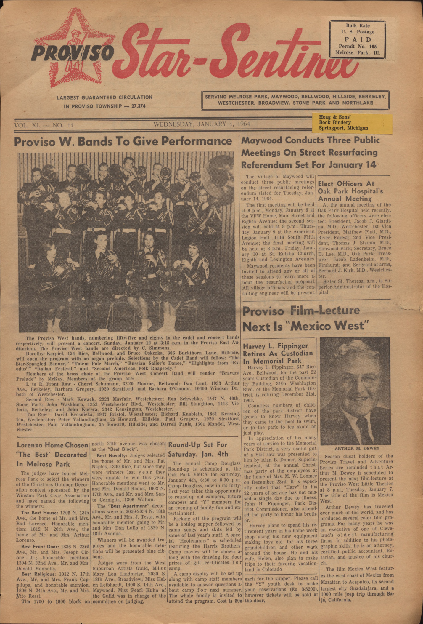 Proviso Star-Sentinel – 19640101