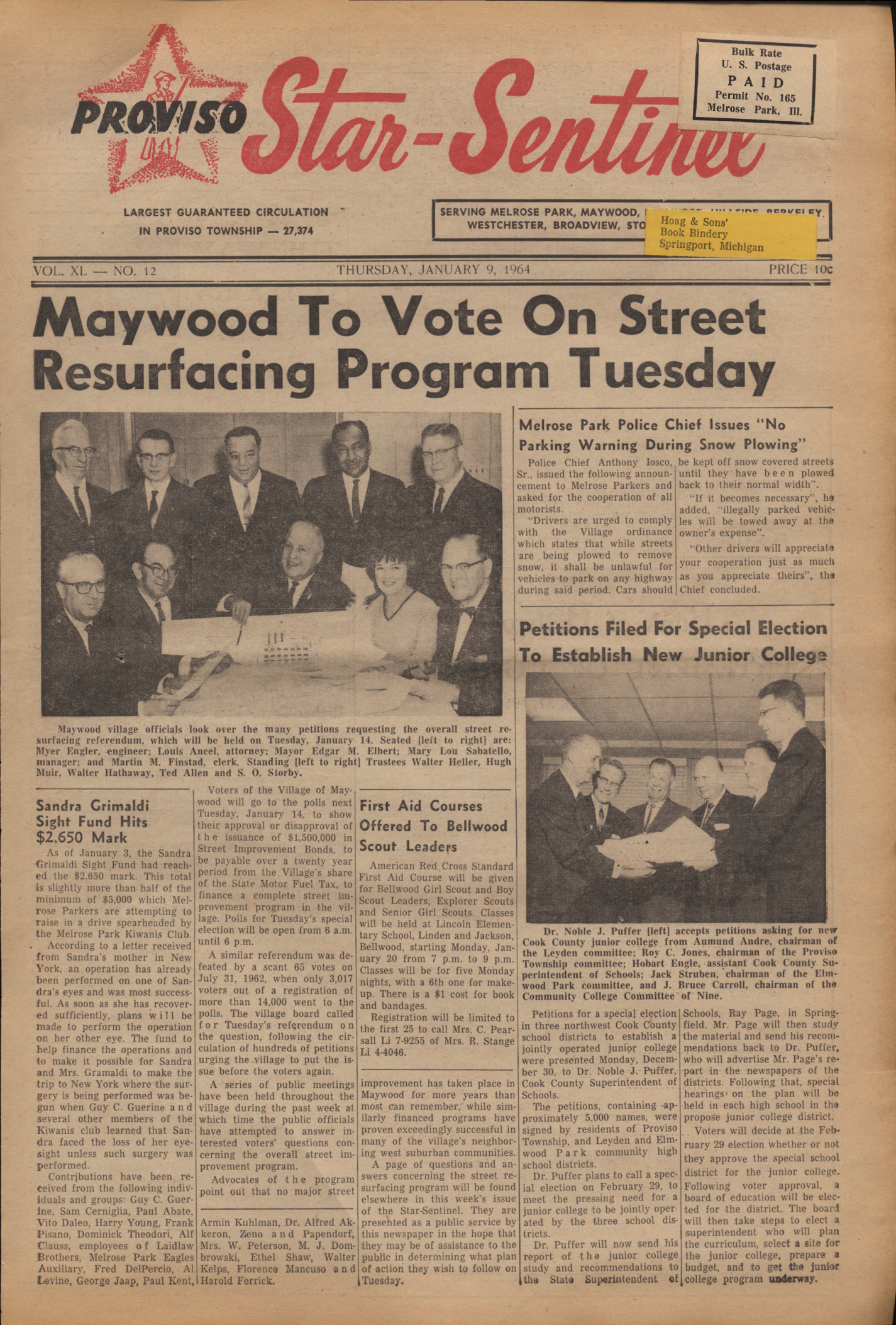 Proviso Star-Sentinel – 19640109