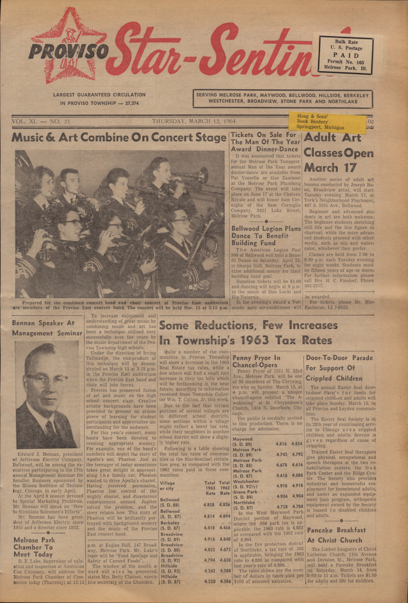 Proviso Star-Sentinel – 19640312