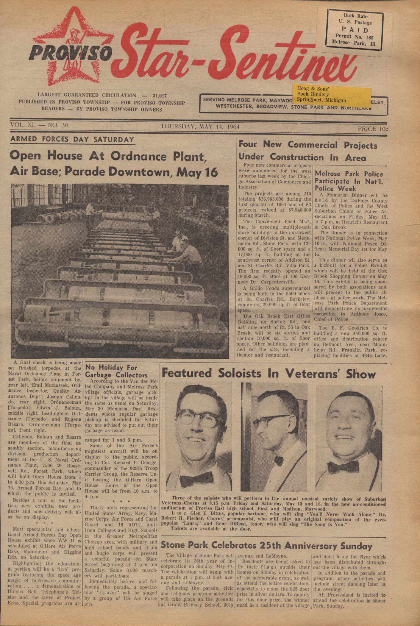 Proviso Star-Sentinel – 19640514