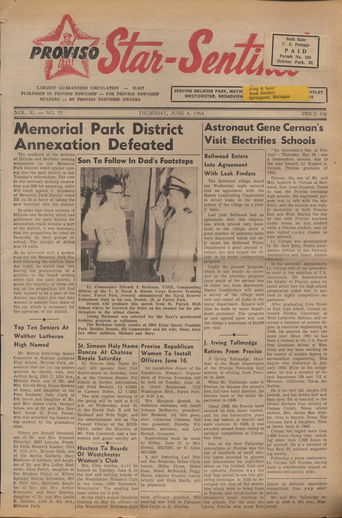 Proviso Star-Sentinel – 19640604