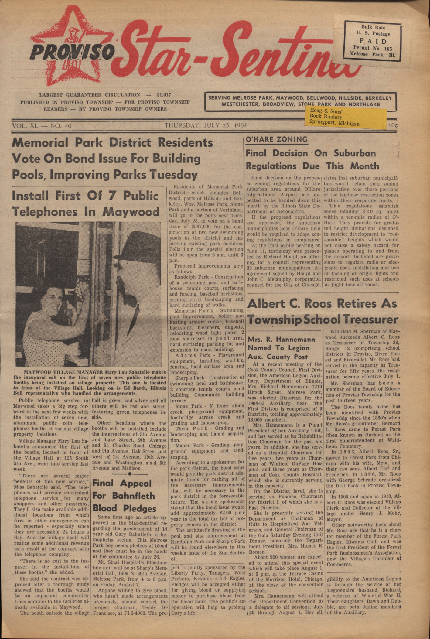 Proviso Star-Sentinel – 19640723