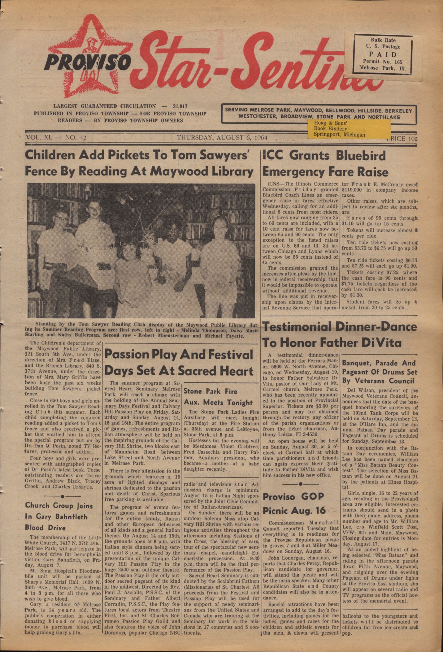 Proviso Star-Sentinel – 19640806