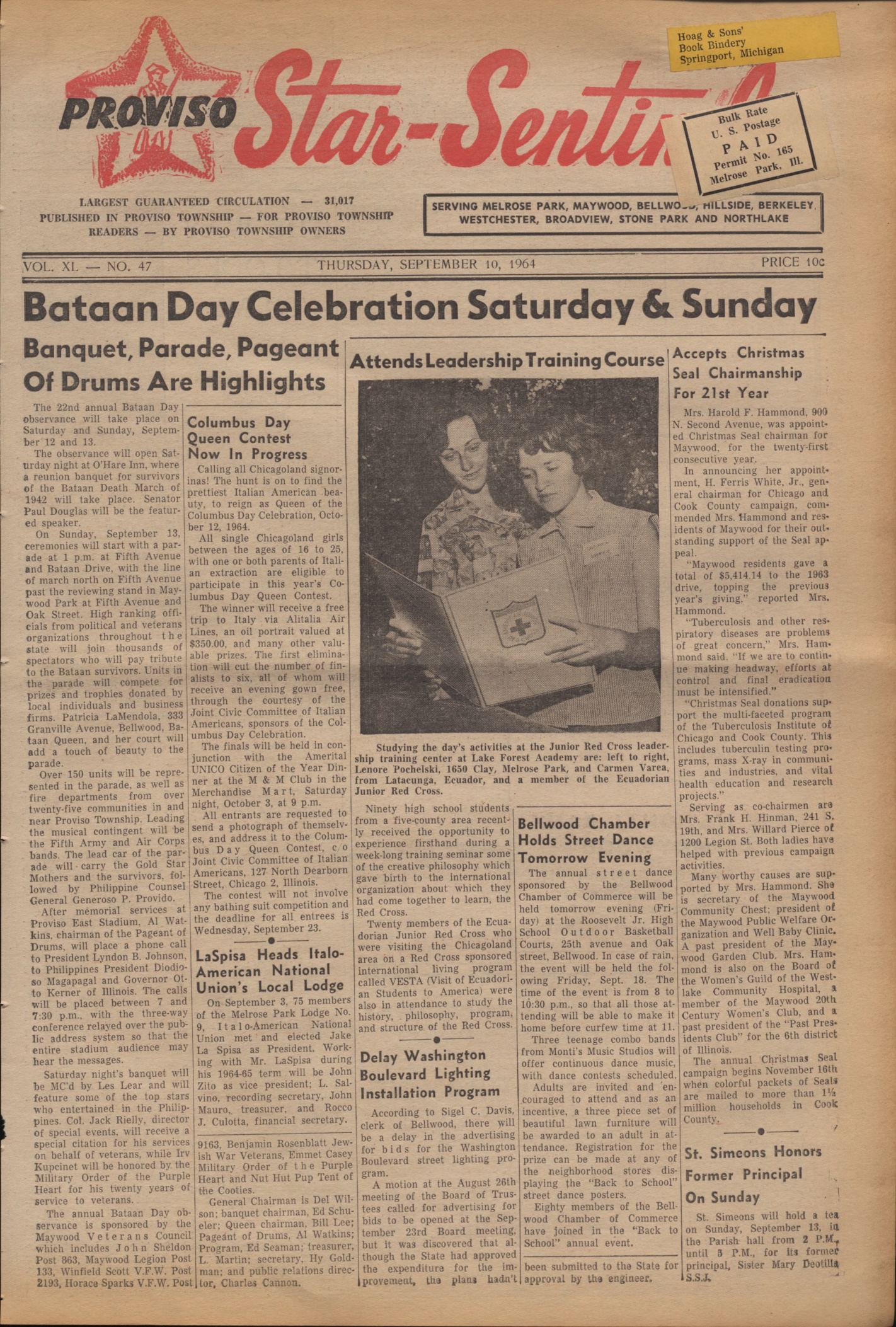 Proviso Star-Sentinel – 19640910