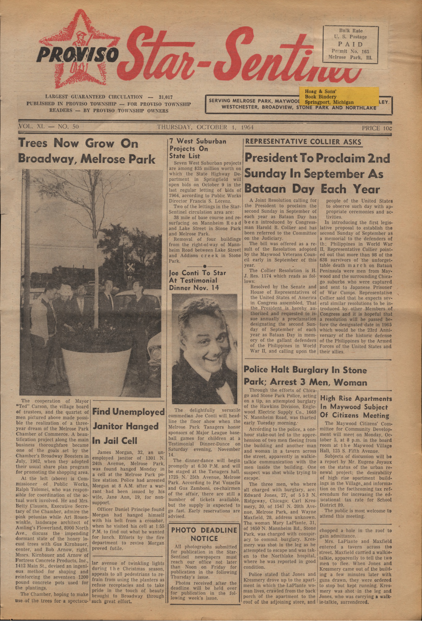 Proviso Star-Sentinel – 19641001