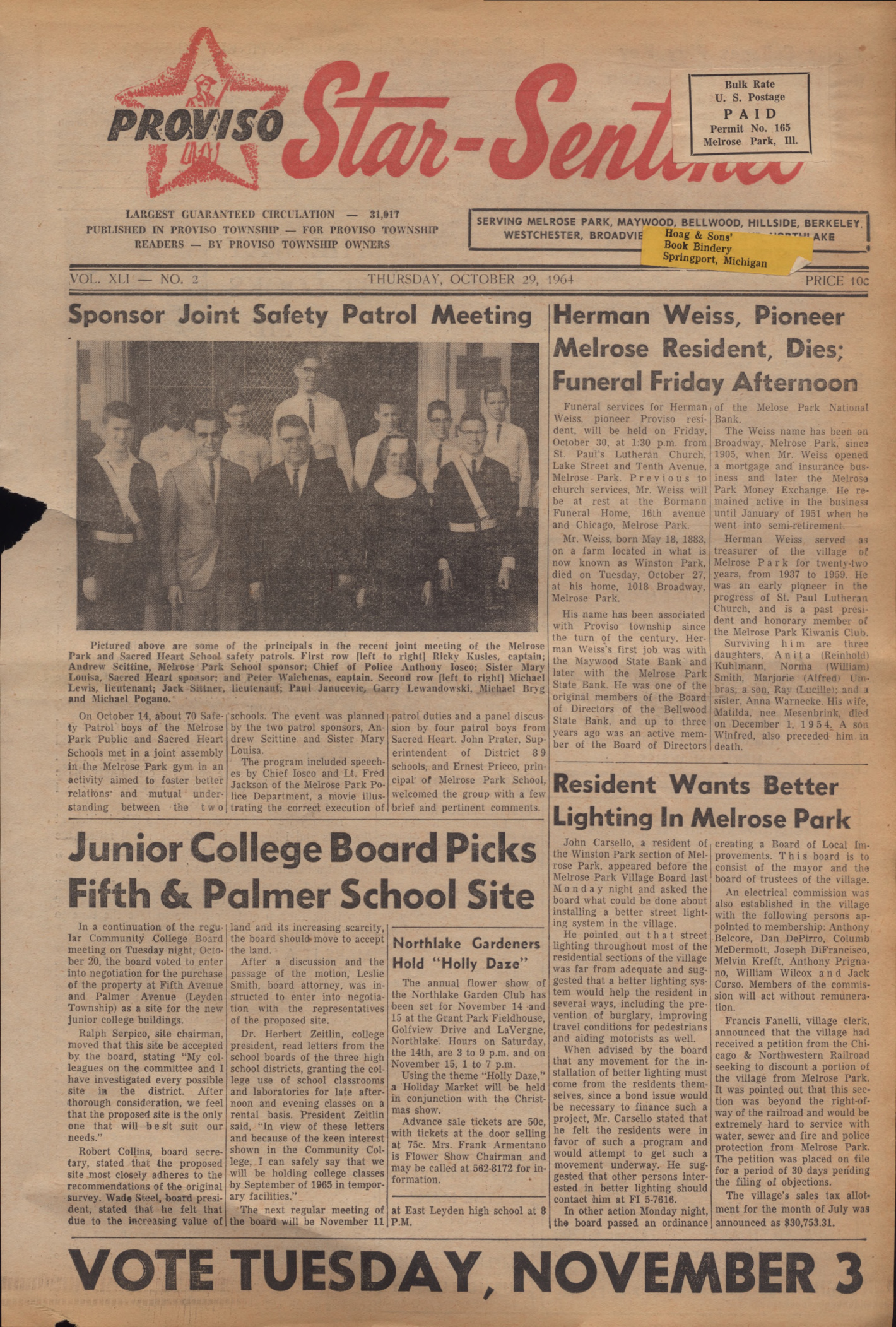 Proviso Star-Sentinel – 19641029
