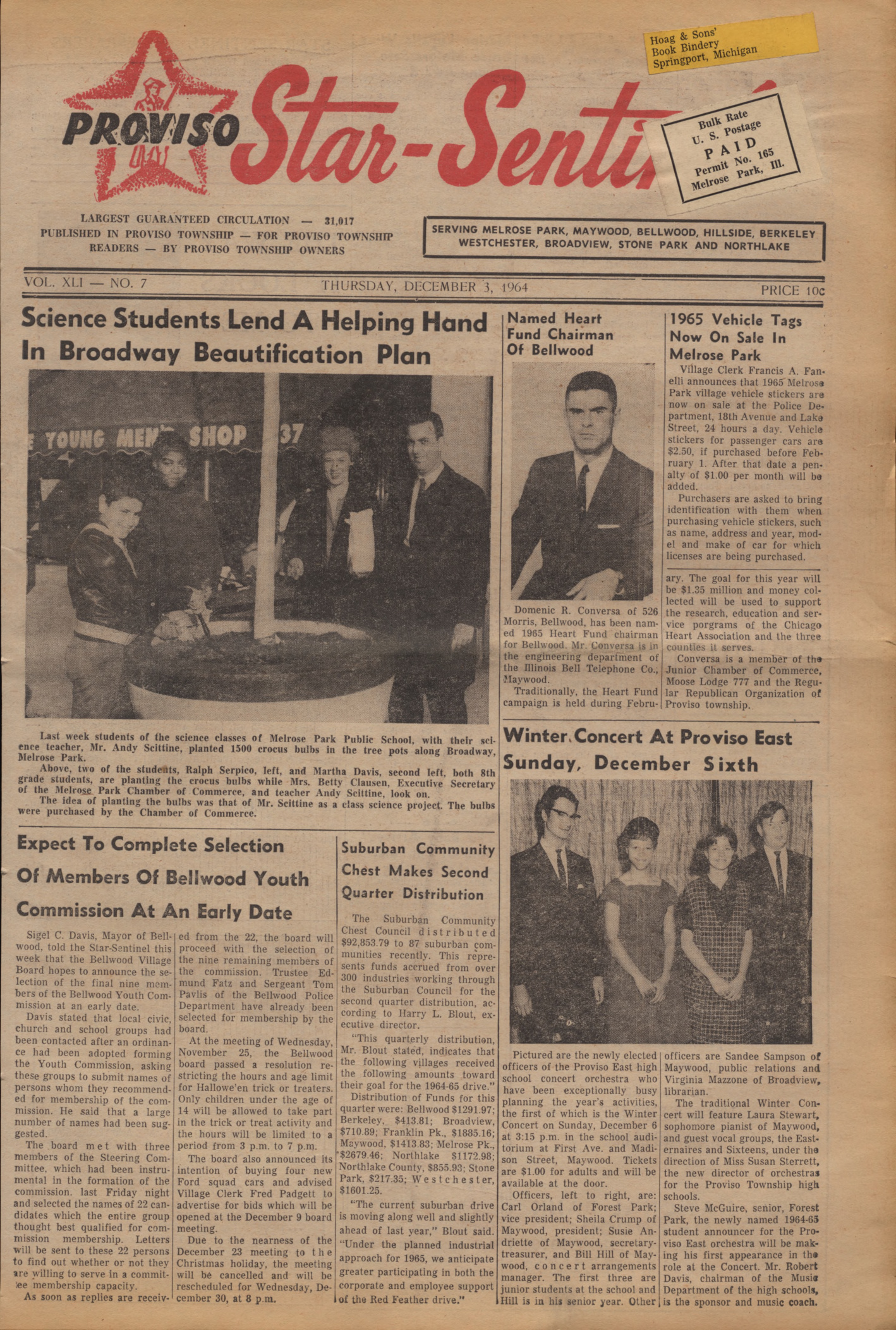 Proviso Star-Sentinel – 19641203