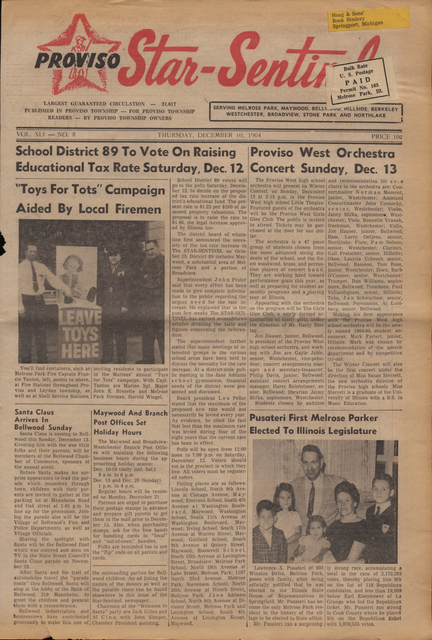 Proviso Star-Sentinel – 19641210