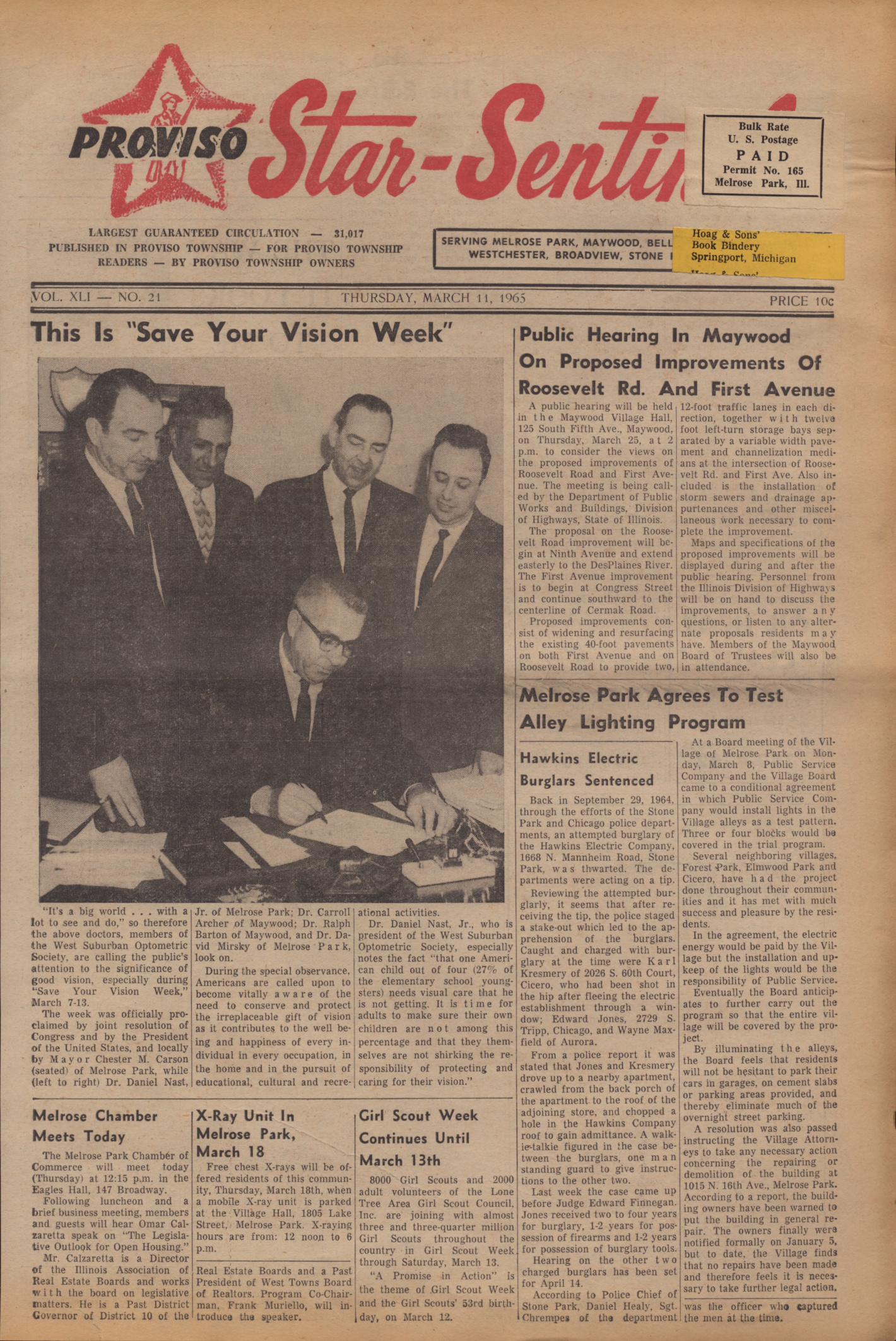 Proviso Star-Sentinel – 19650311