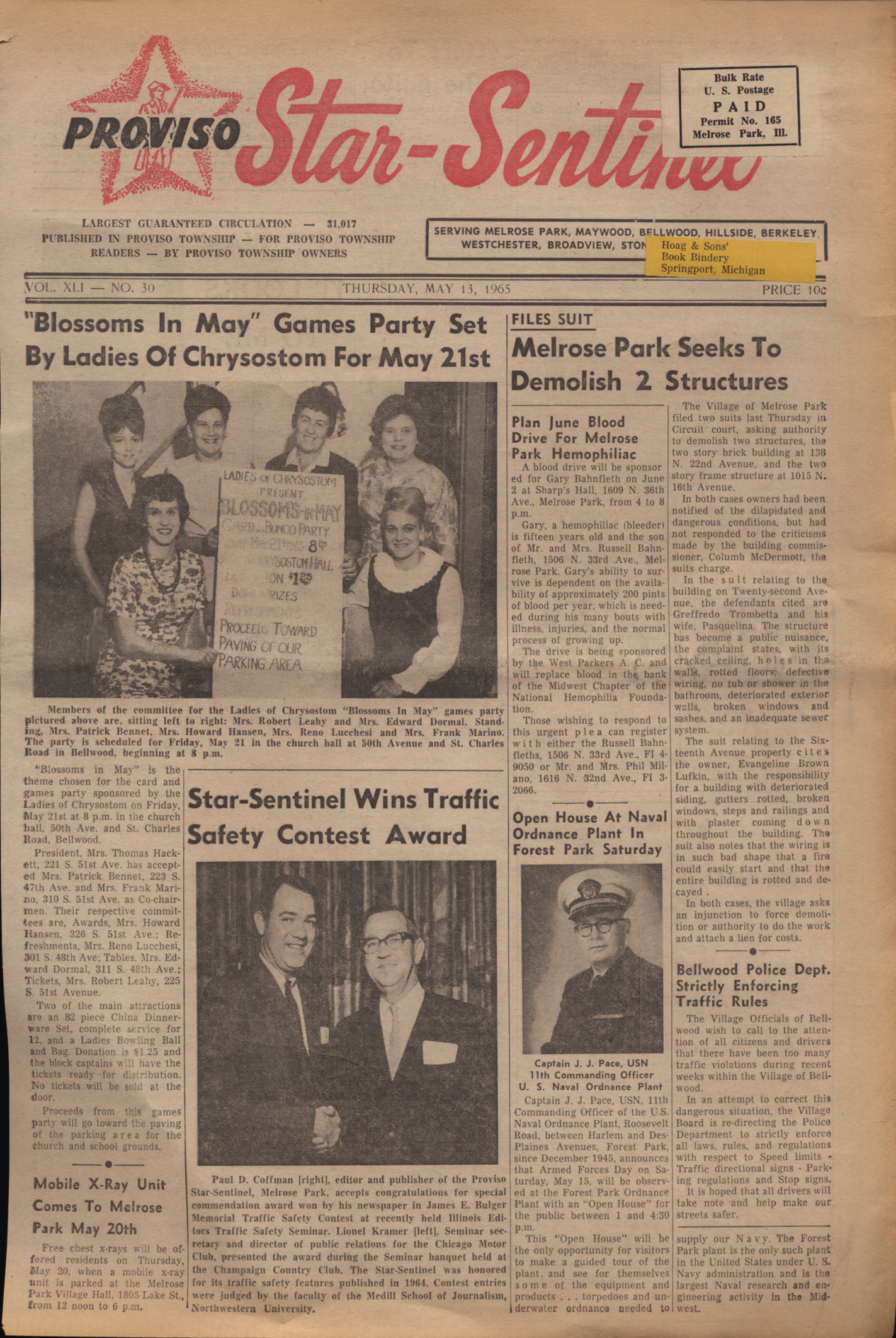 Proviso Star-Sentinel – 19650513