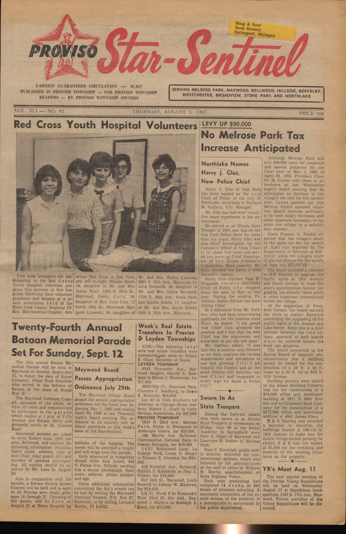 Proviso Star-Sentinel – 19650805
