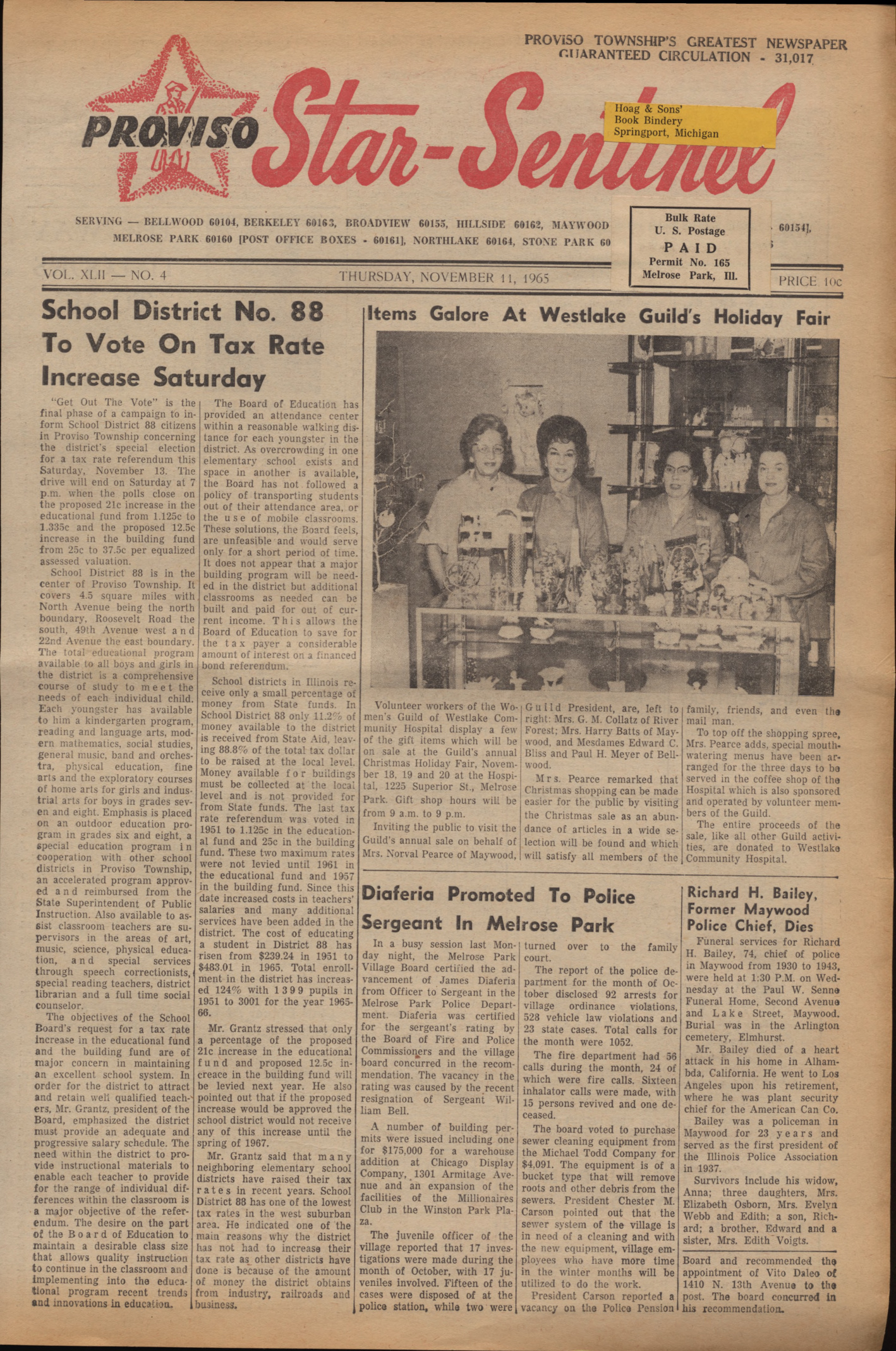 Proviso Star-Sentinel – 19650111