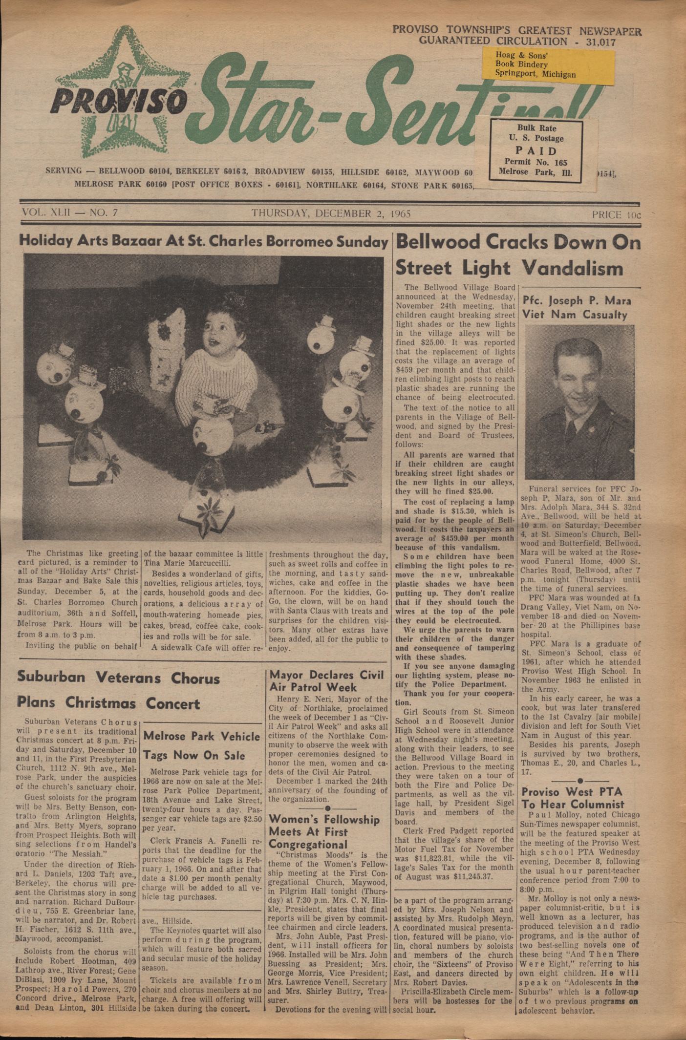 Proviso Star-Sentinel – 19651202