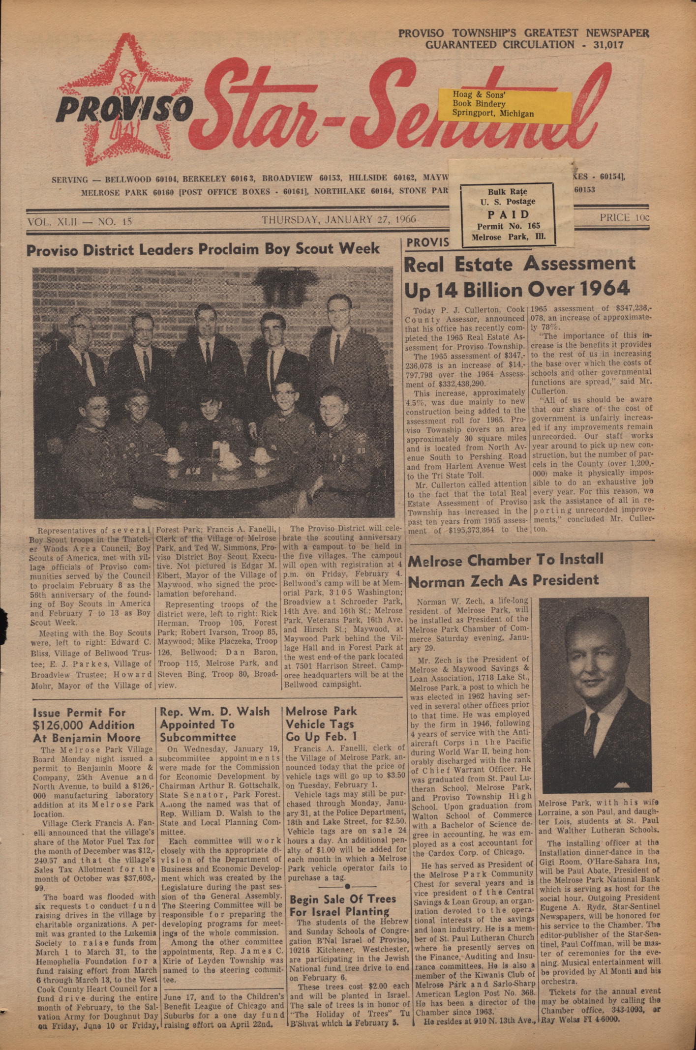 Proviso Star-Sentinel – 19660127