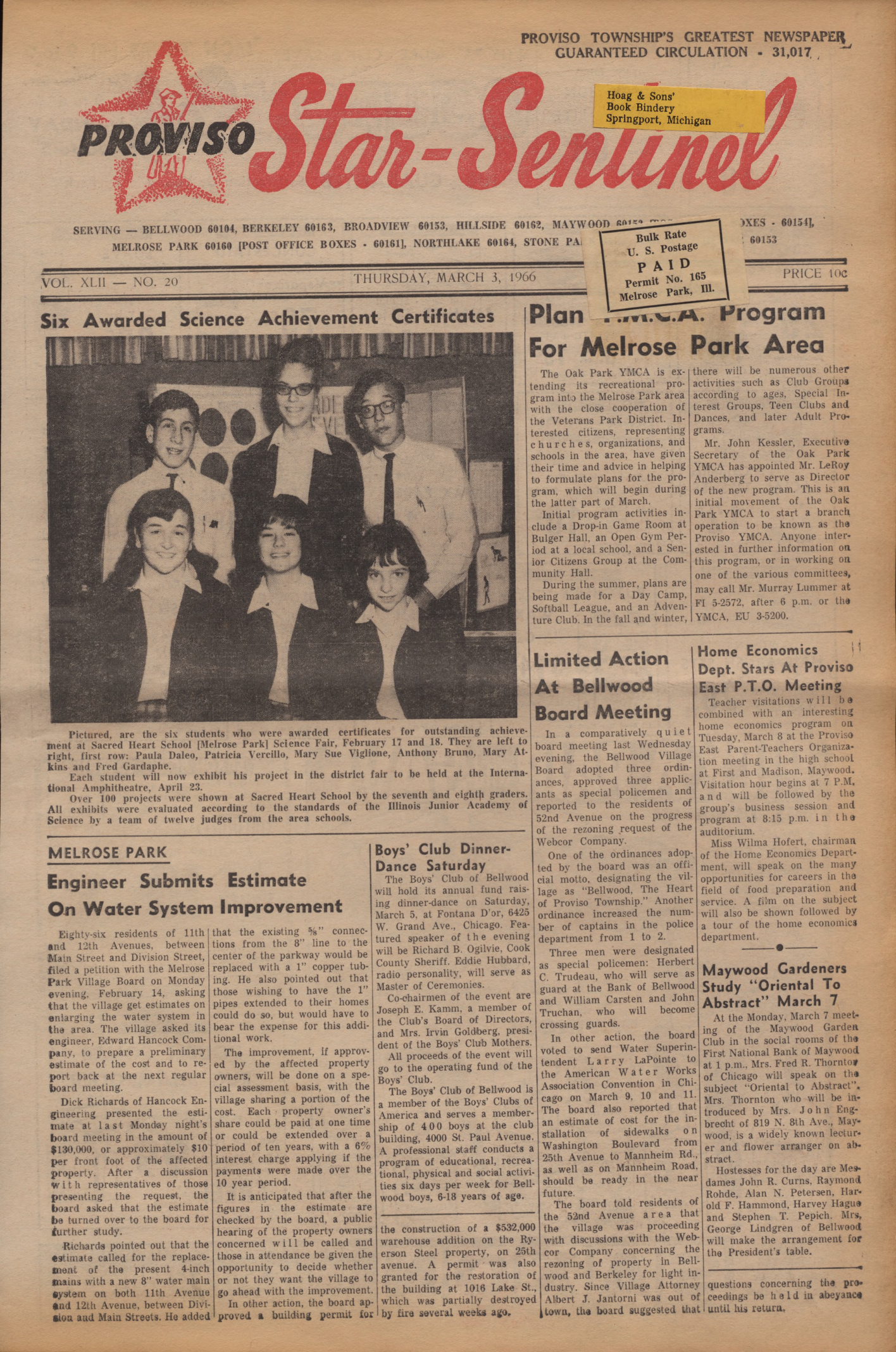 Proviso Star-Sentinel – 19660303