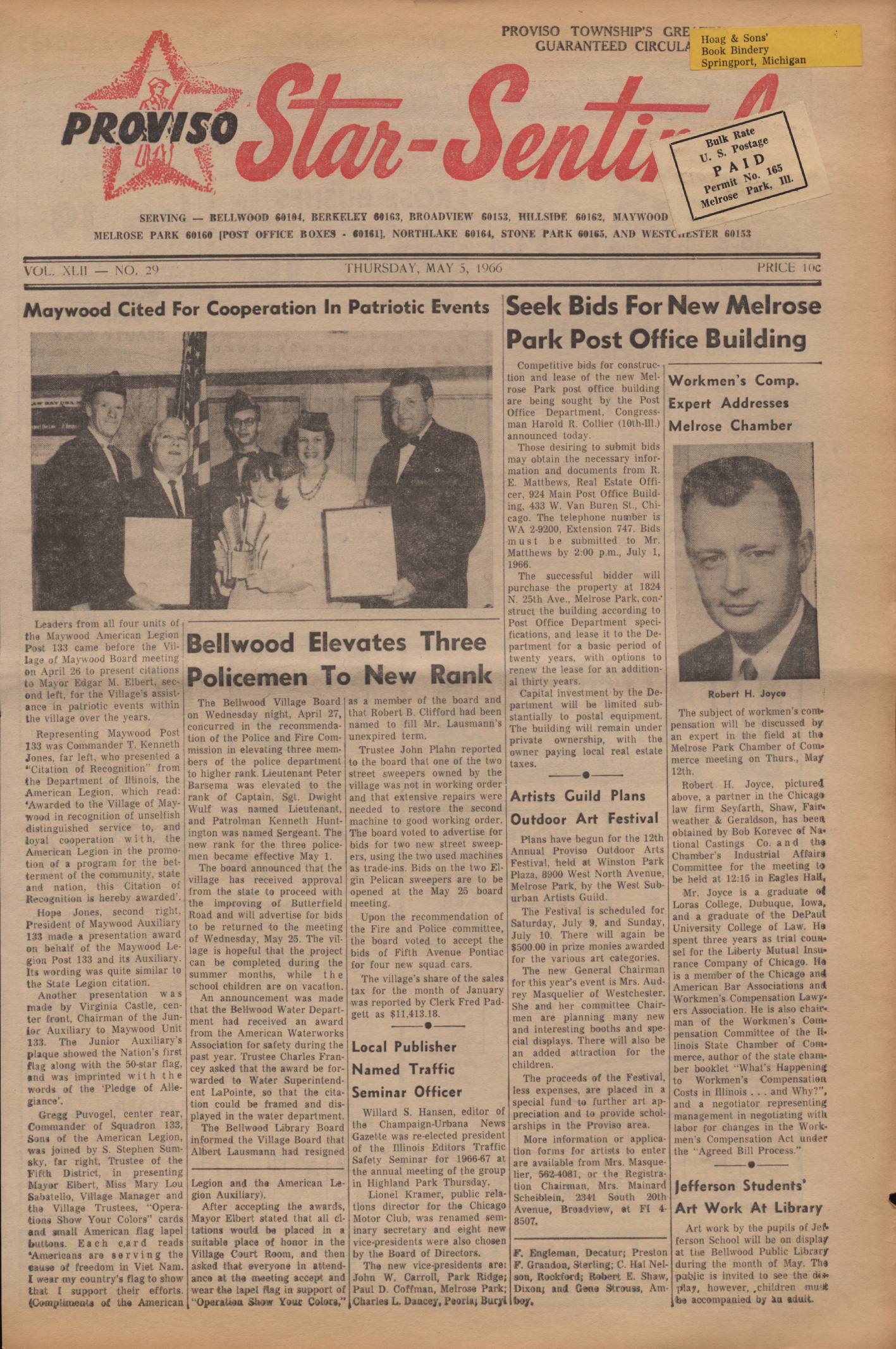Proviso Star-Sentinel – 19660505