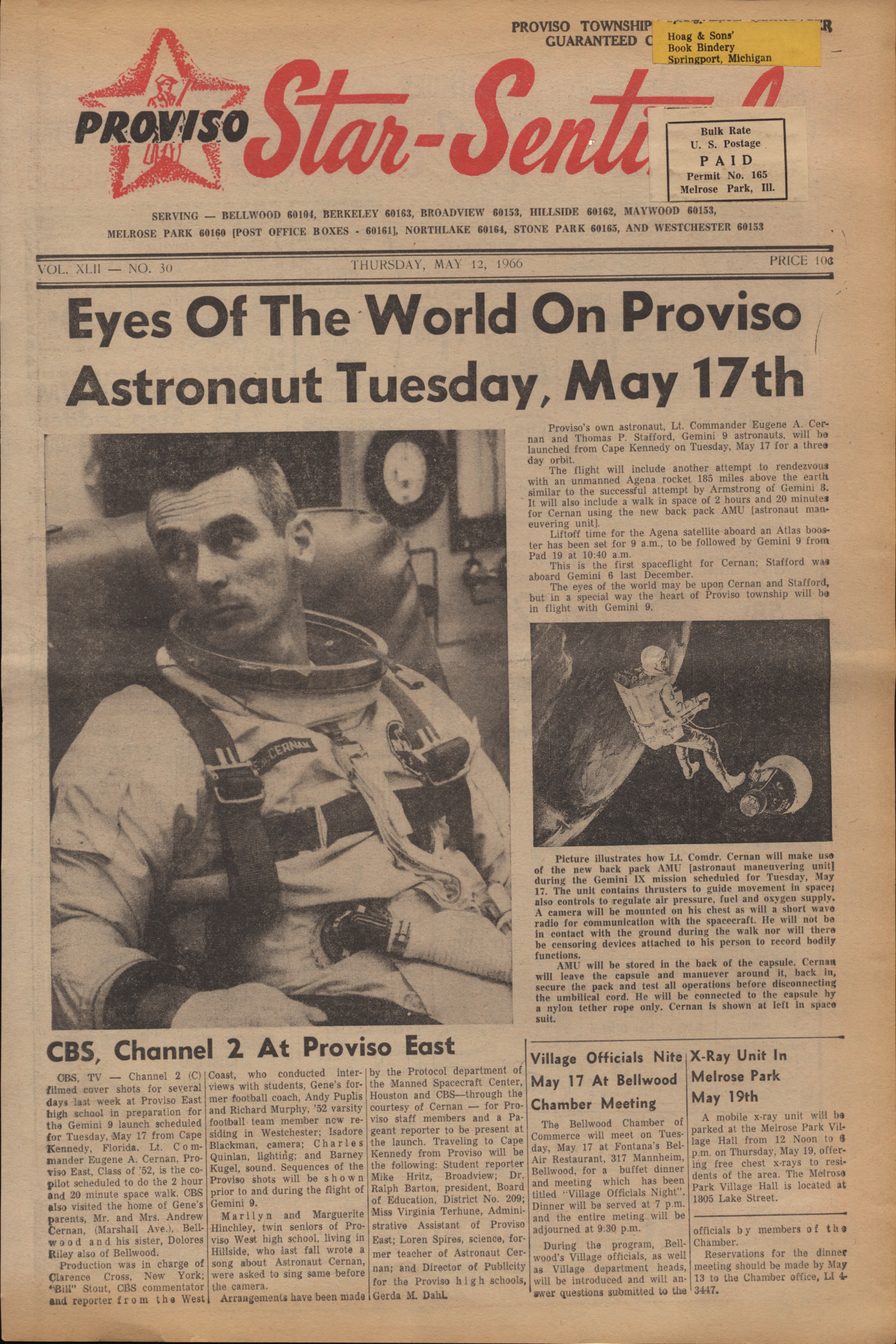 Proviso Star-Sentinel – 19660512