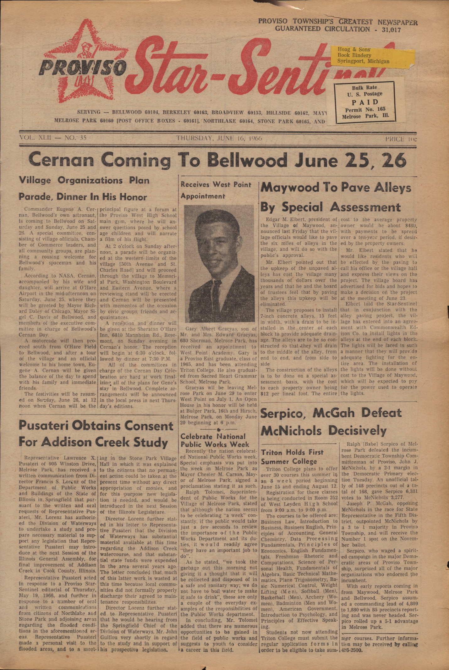 Proviso Star-Sentinel – 19660616