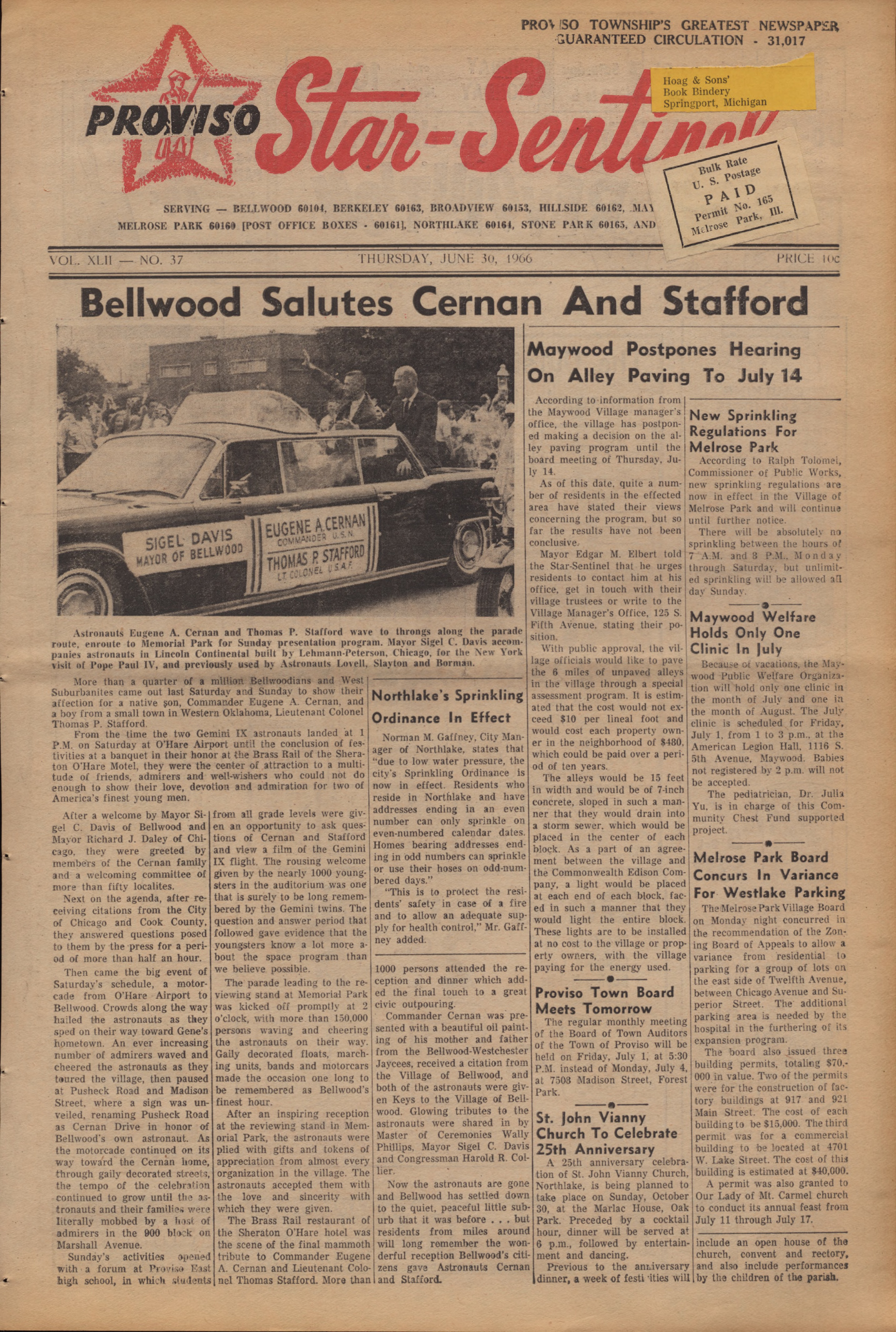 Proviso Star-Sentinel – 19660630