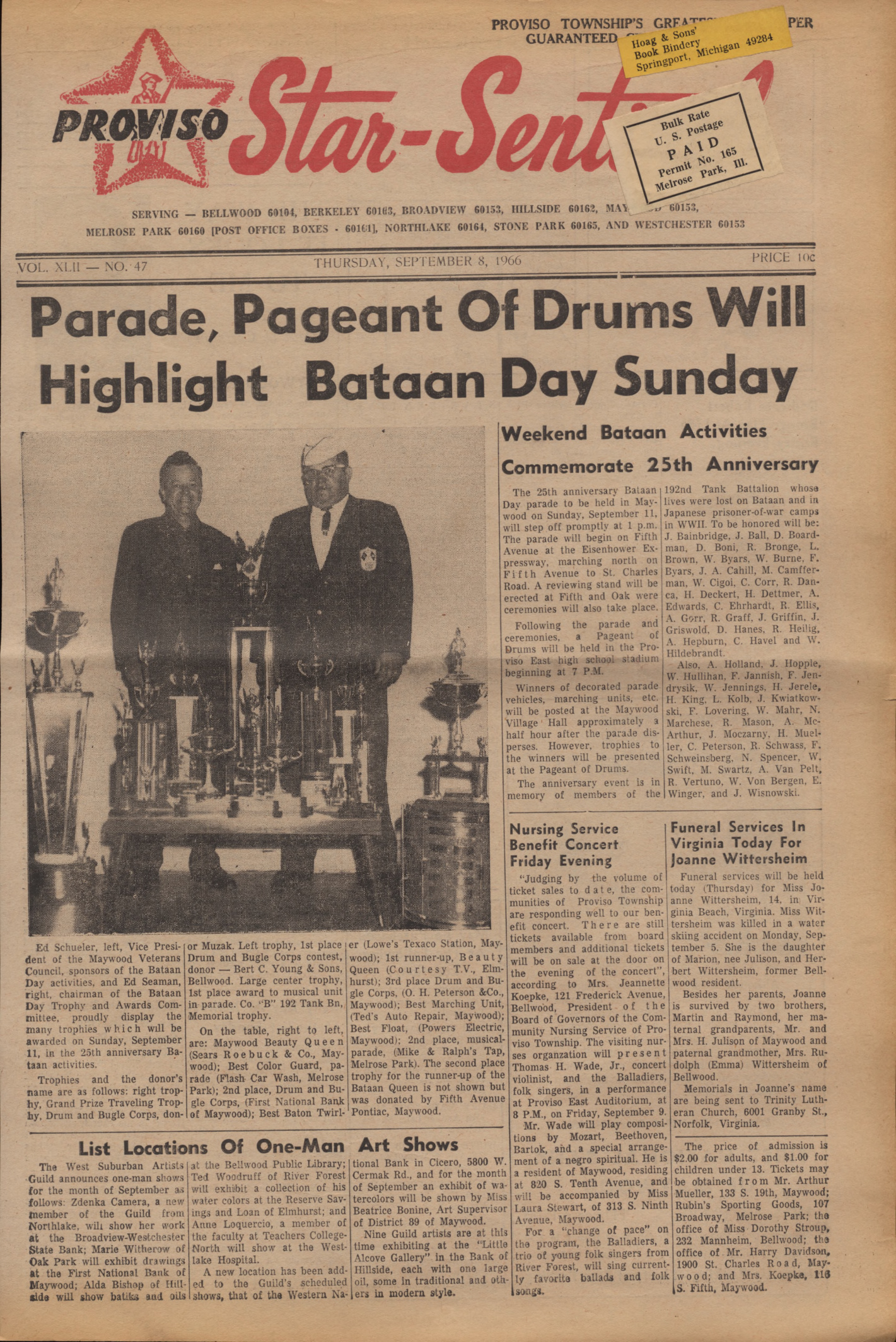 Proviso Star-Sentinel – 19660908