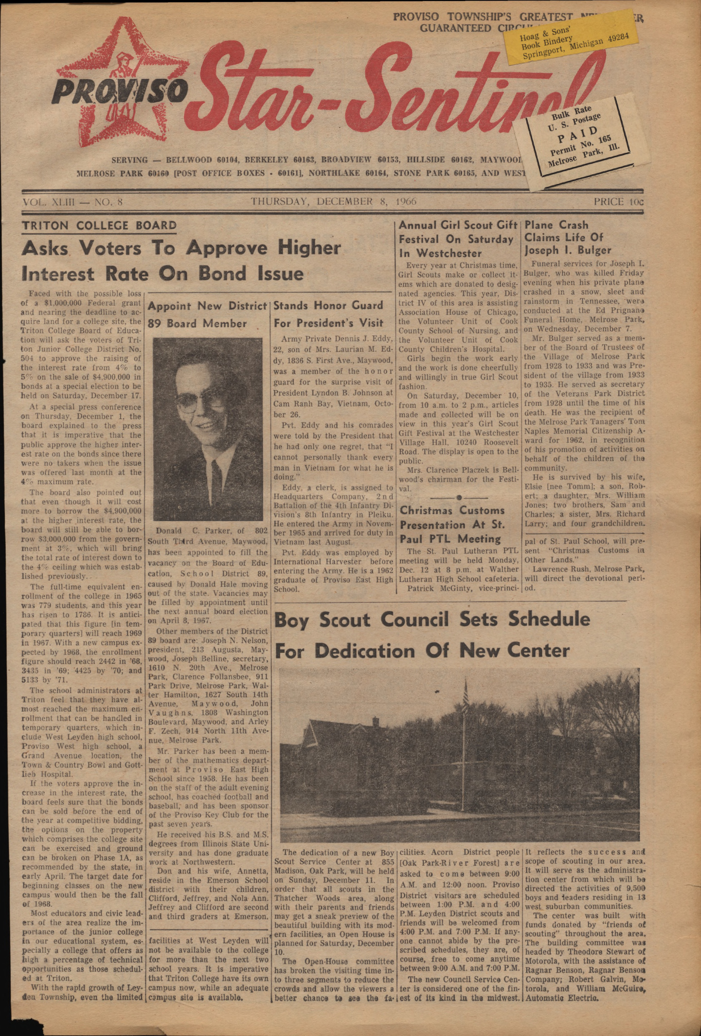 Proviso Star-Sentinel – 19661208