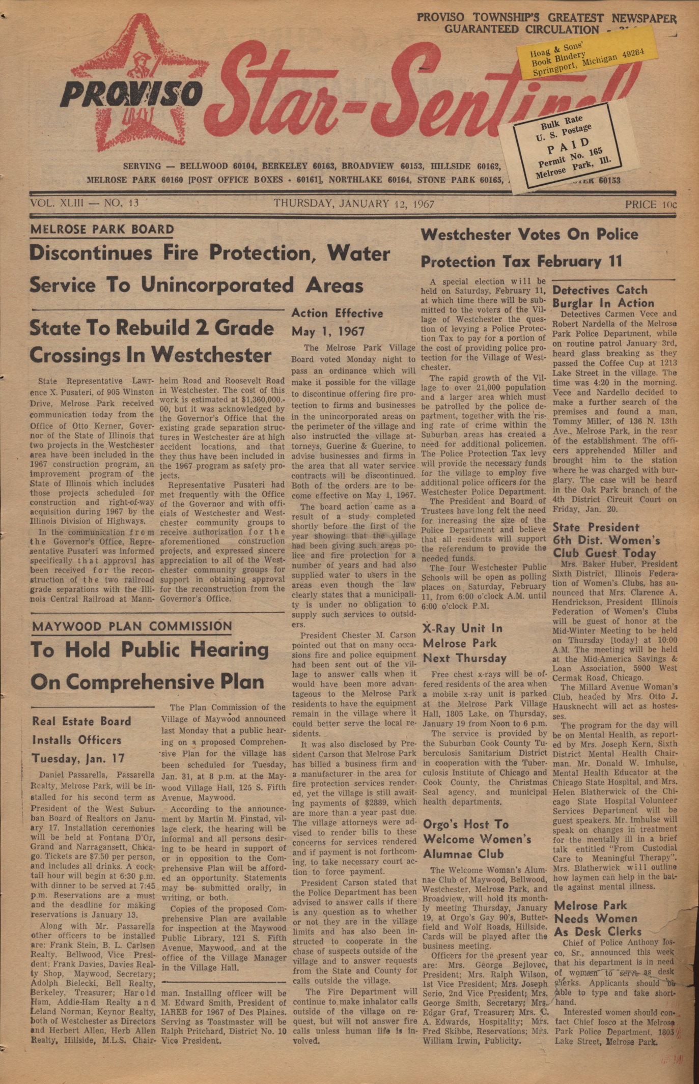 Proviso Star-Sentinel – 19670112