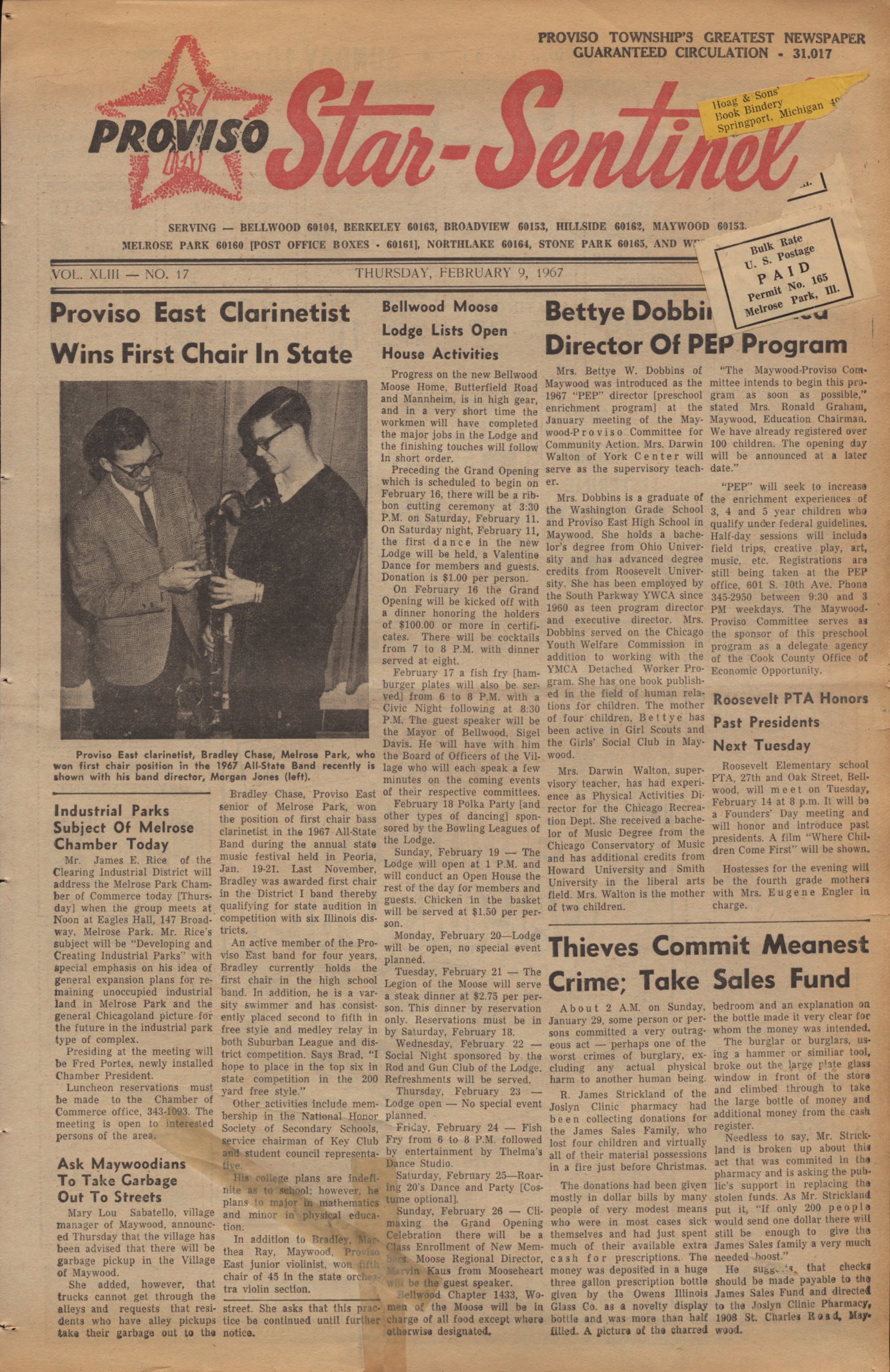 Proviso Star-Sentinel – 19670209