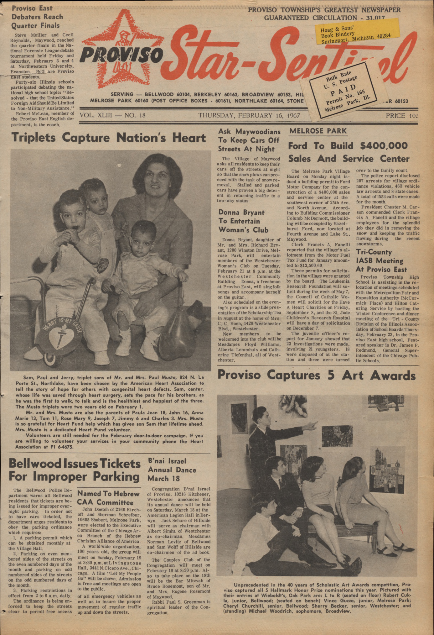Proviso Star-Sentinel – 19670216