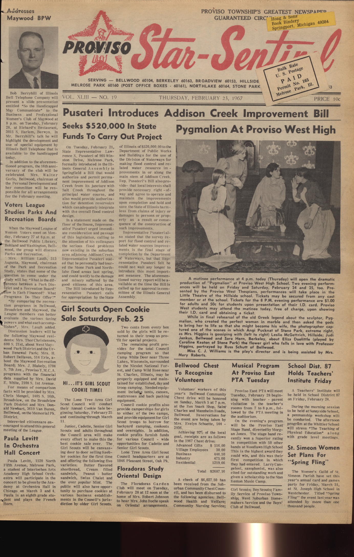 Proviso Star-Sentinel – 19670223
